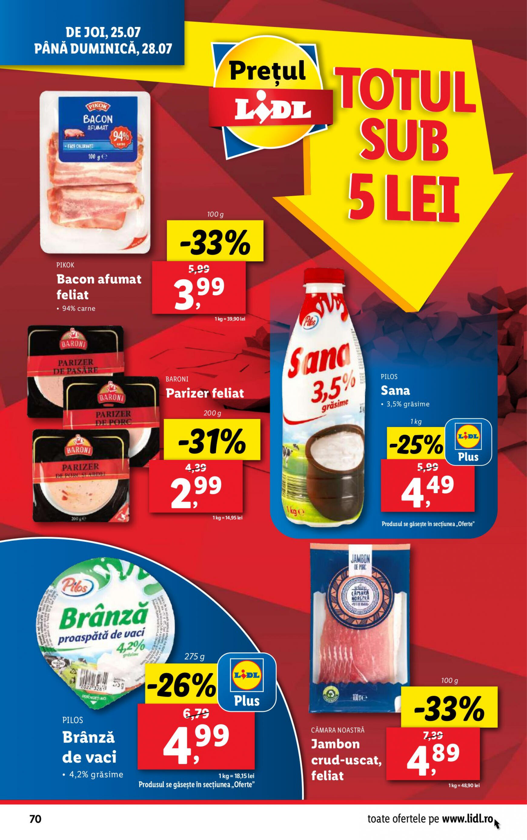 lidl - Catalog nou Lidl 22.07. - 28.07. - page: 70