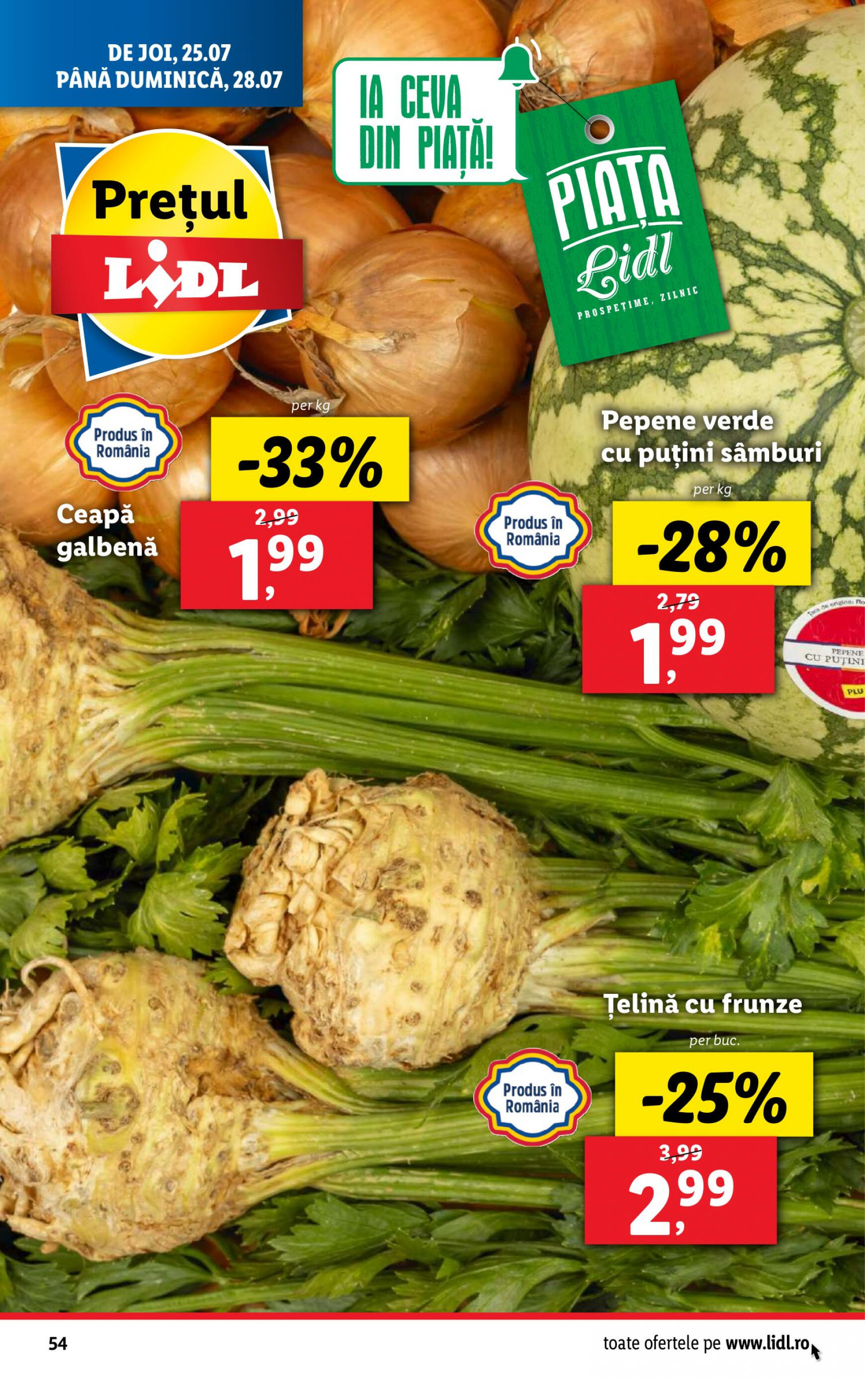 lidl - Catalog nou Lidl 22.07. - 28.07. - page: 54