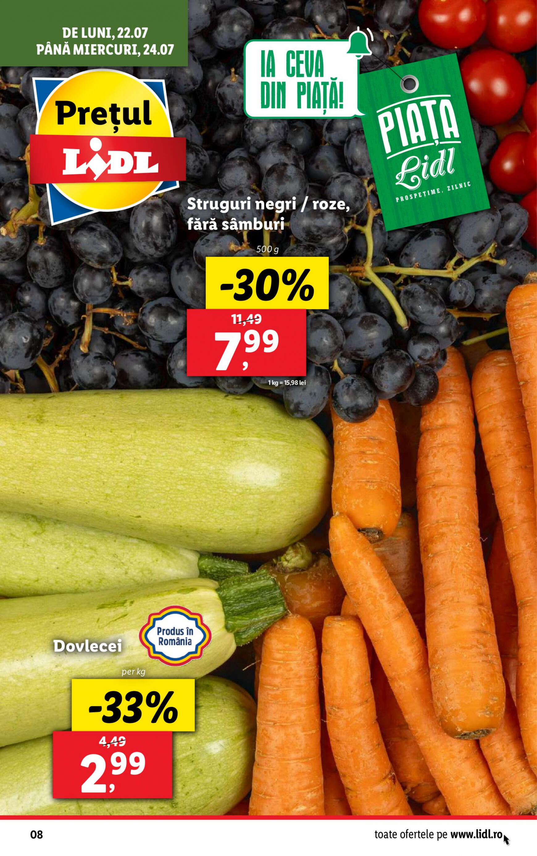 lidl - Catalog nou Lidl 22.07. - 28.07. - page: 8