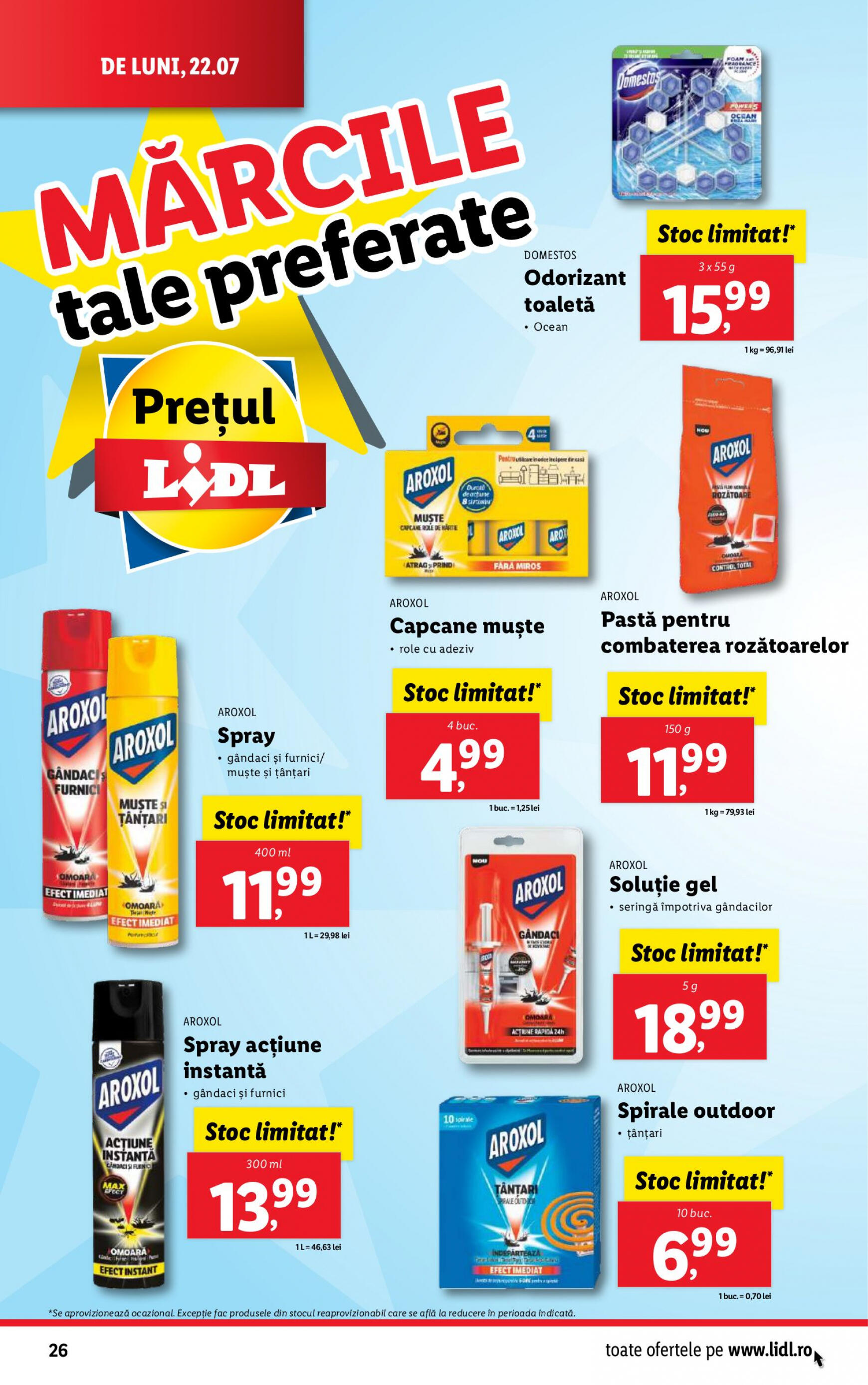 lidl - Catalog nou Lidl 22.07. - 28.07. - page: 26