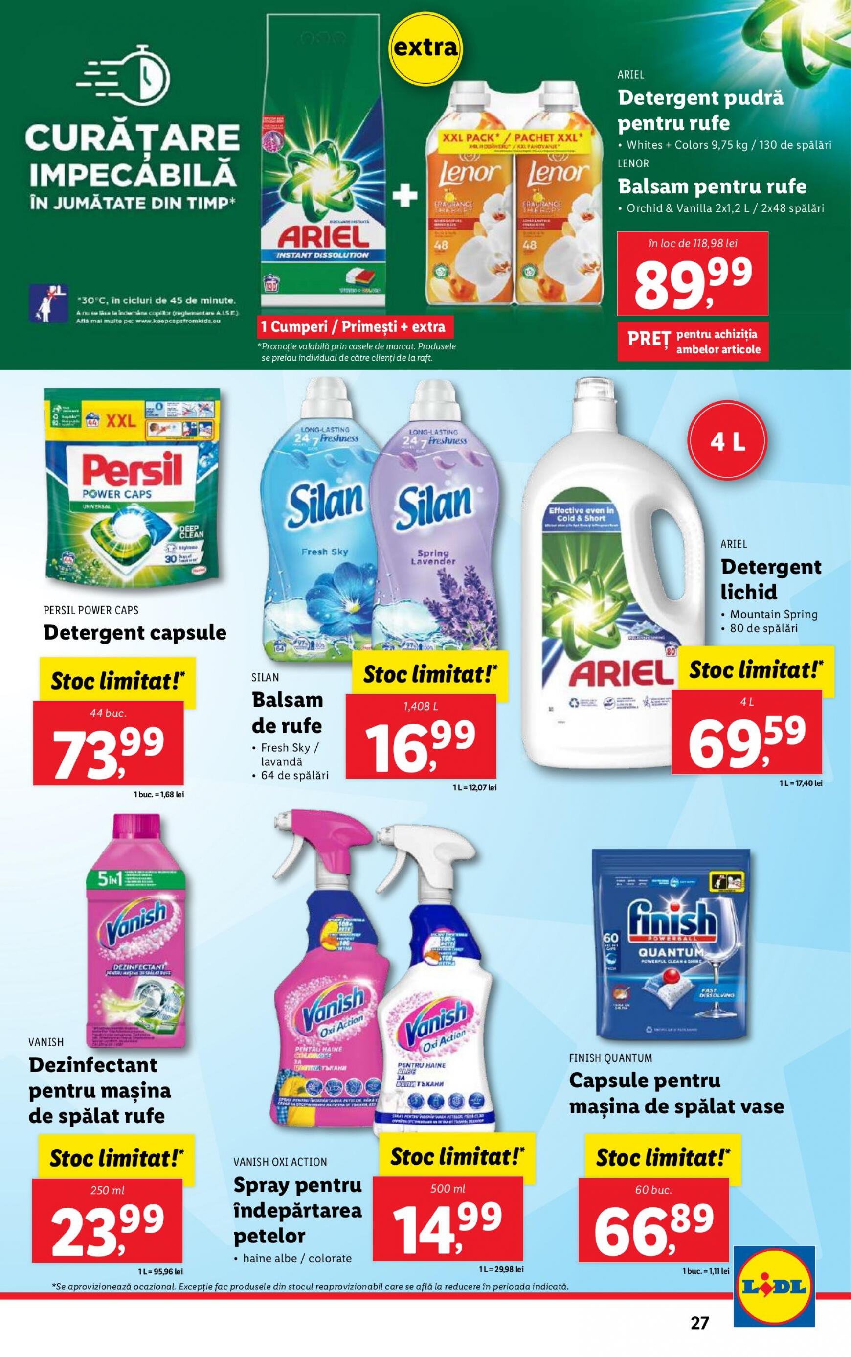 lidl - Catalog nou Lidl 22.07. - 28.07. - page: 27