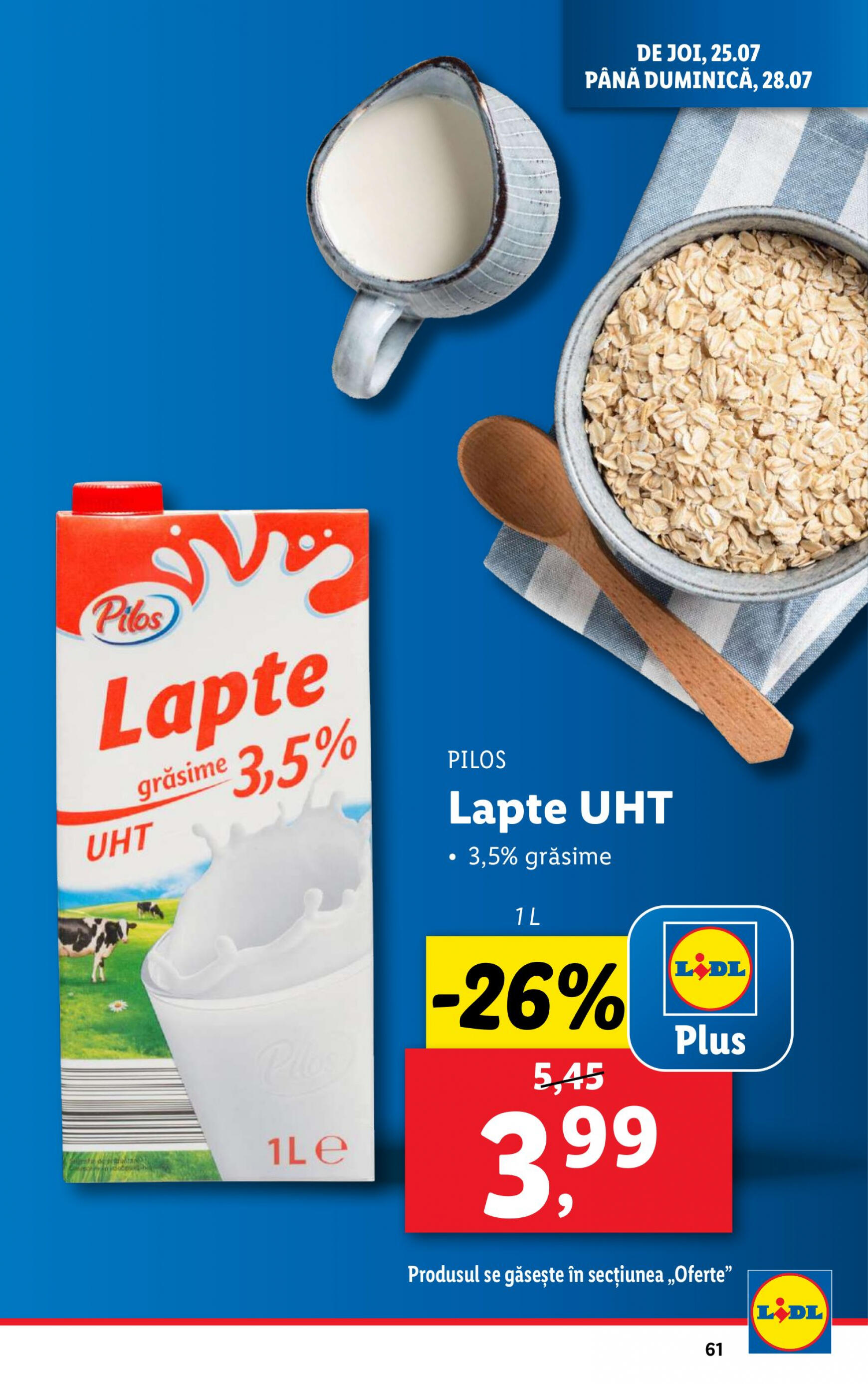 lidl - Catalog nou Lidl 22.07. - 28.07. - page: 61