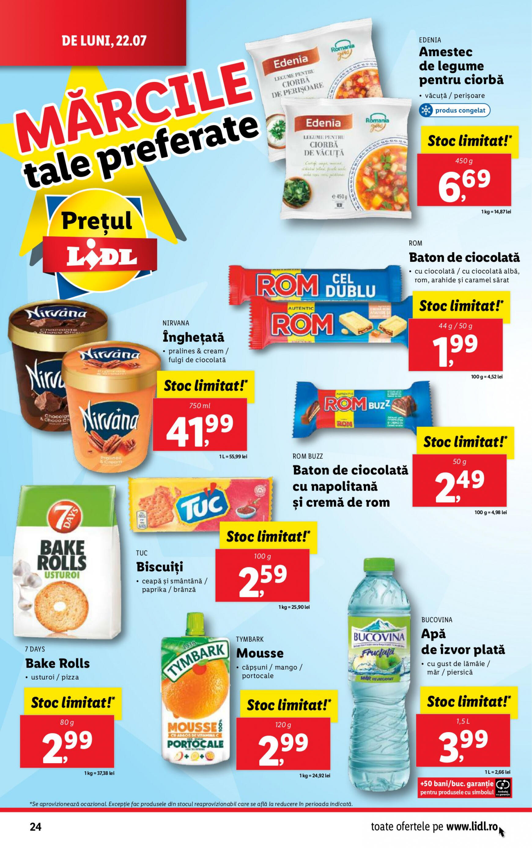 lidl - Catalog nou Lidl 22.07. - 28.07. - page: 24