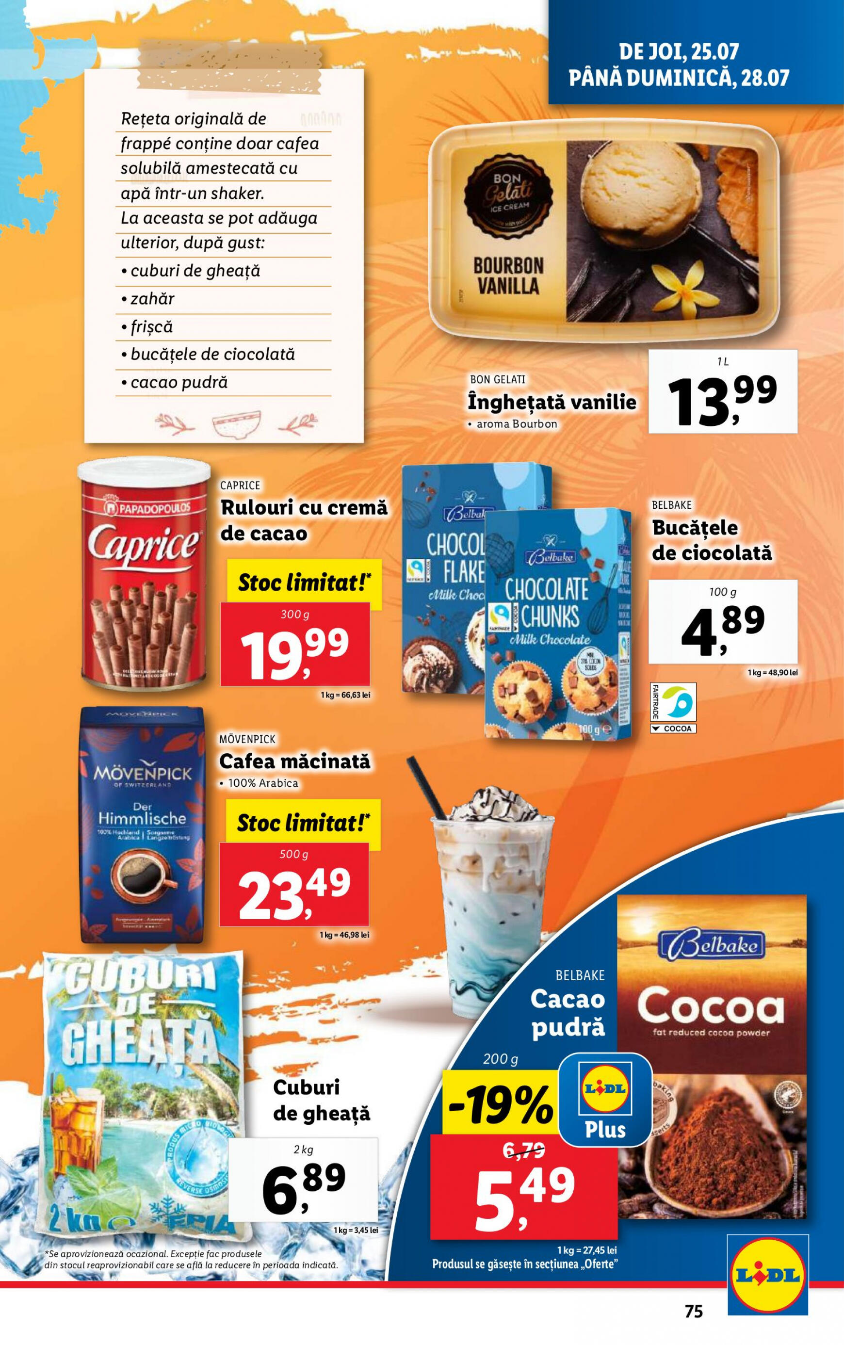 lidl - Catalog nou Lidl 22.07. - 28.07. - page: 75