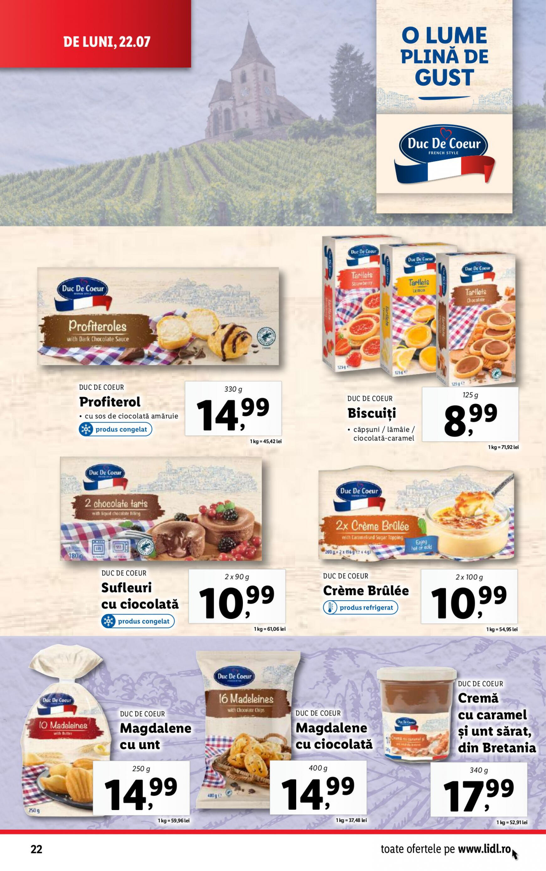 lidl - Catalog nou Lidl 22.07. - 28.07. - page: 22