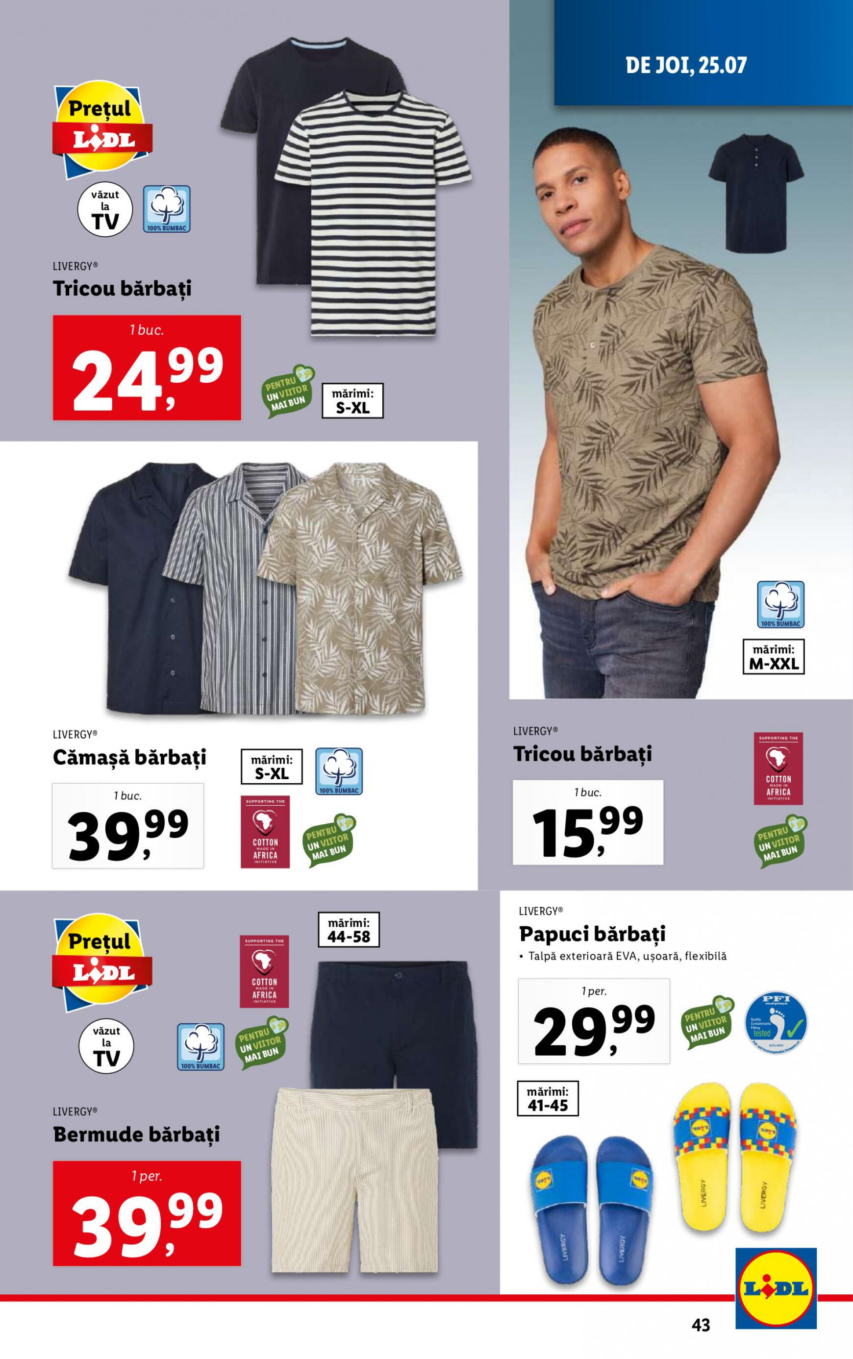 lidl - Catalog nou Lidl 22.07. - 28.07. - page: 43