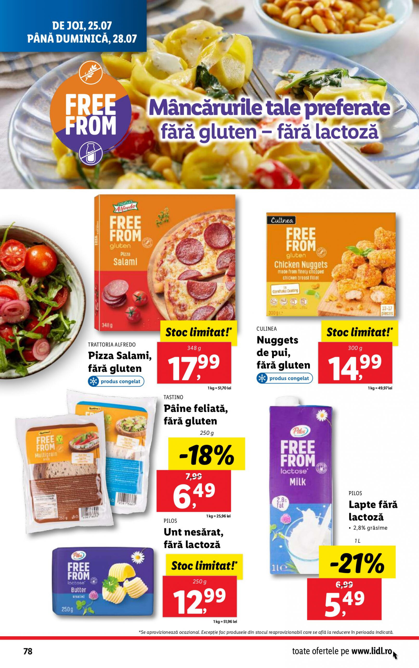 lidl - Catalog nou Lidl 22.07. - 28.07. - page: 78