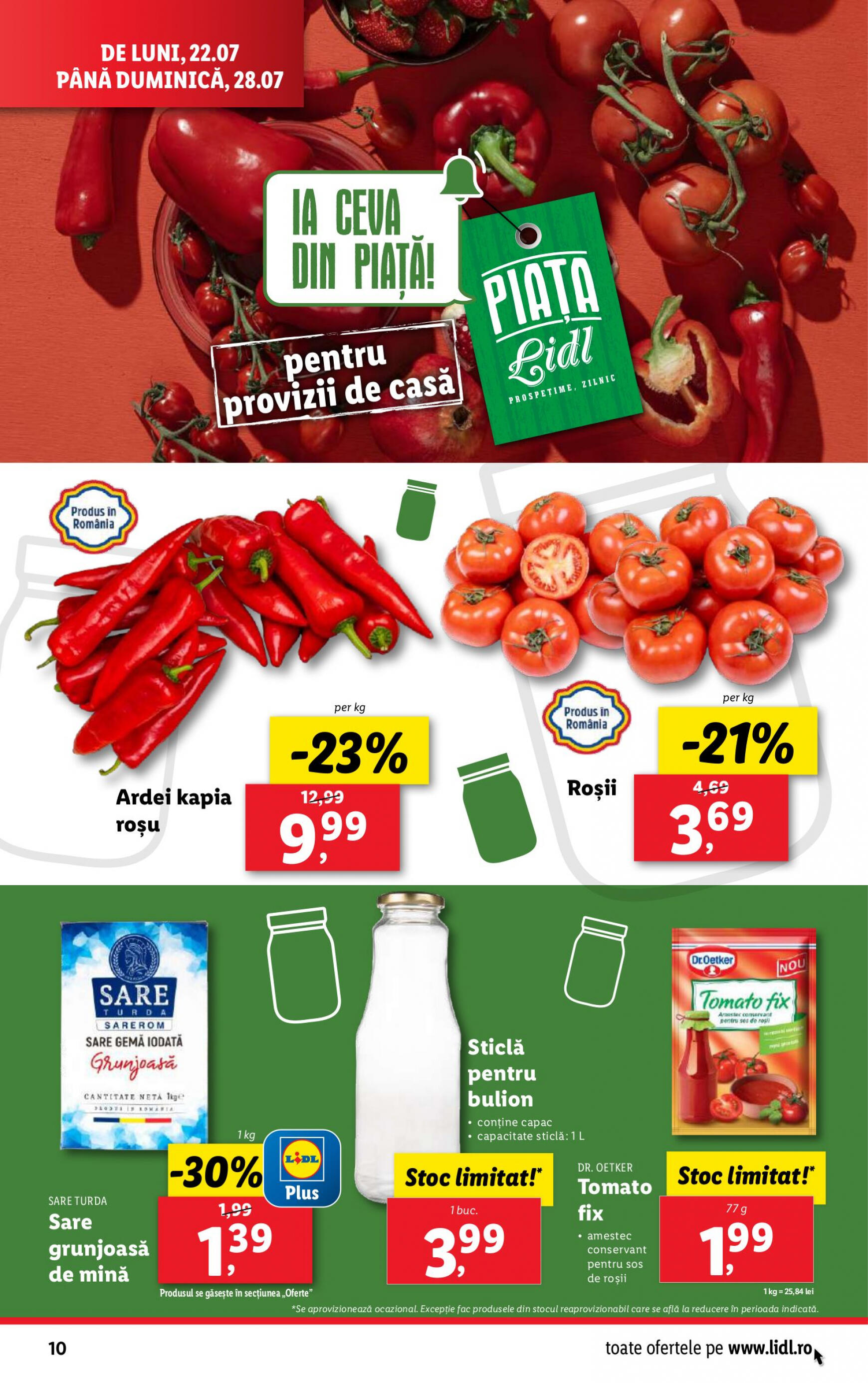 lidl - Catalog nou Lidl 22.07. - 28.07. - page: 10