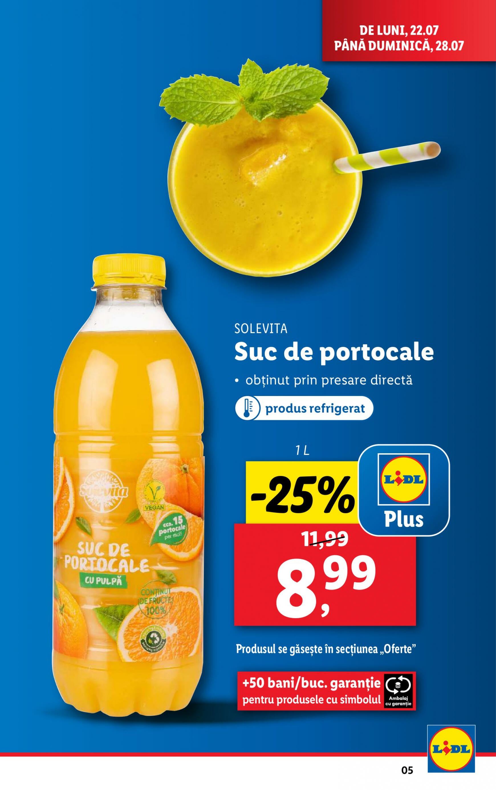 lidl - Catalog nou Lidl 22.07. - 28.07. - page: 5