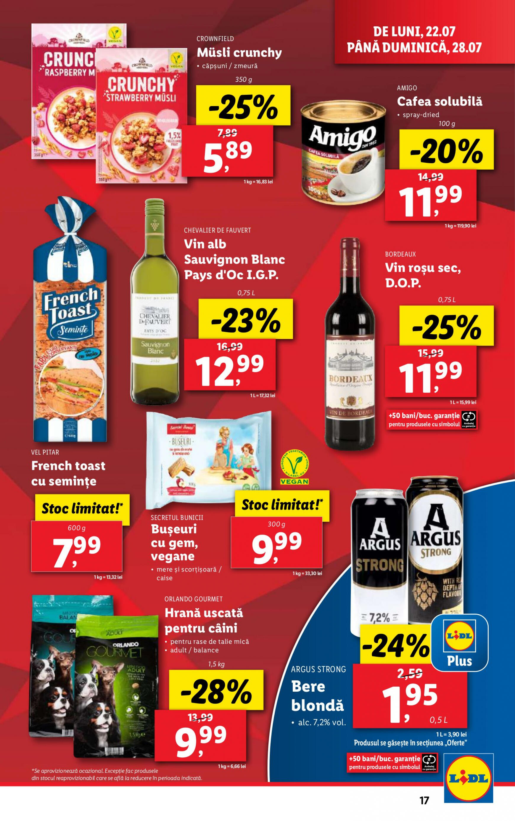 lidl - Catalog nou Lidl 22.07. - 28.07. - page: 17