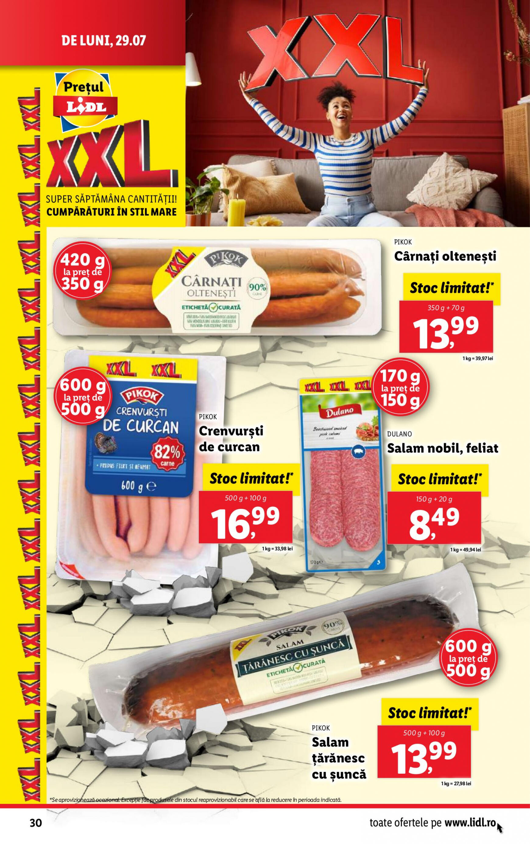 lidl - Catalog nou Lidl 29.07. - 04.08. - page: 30