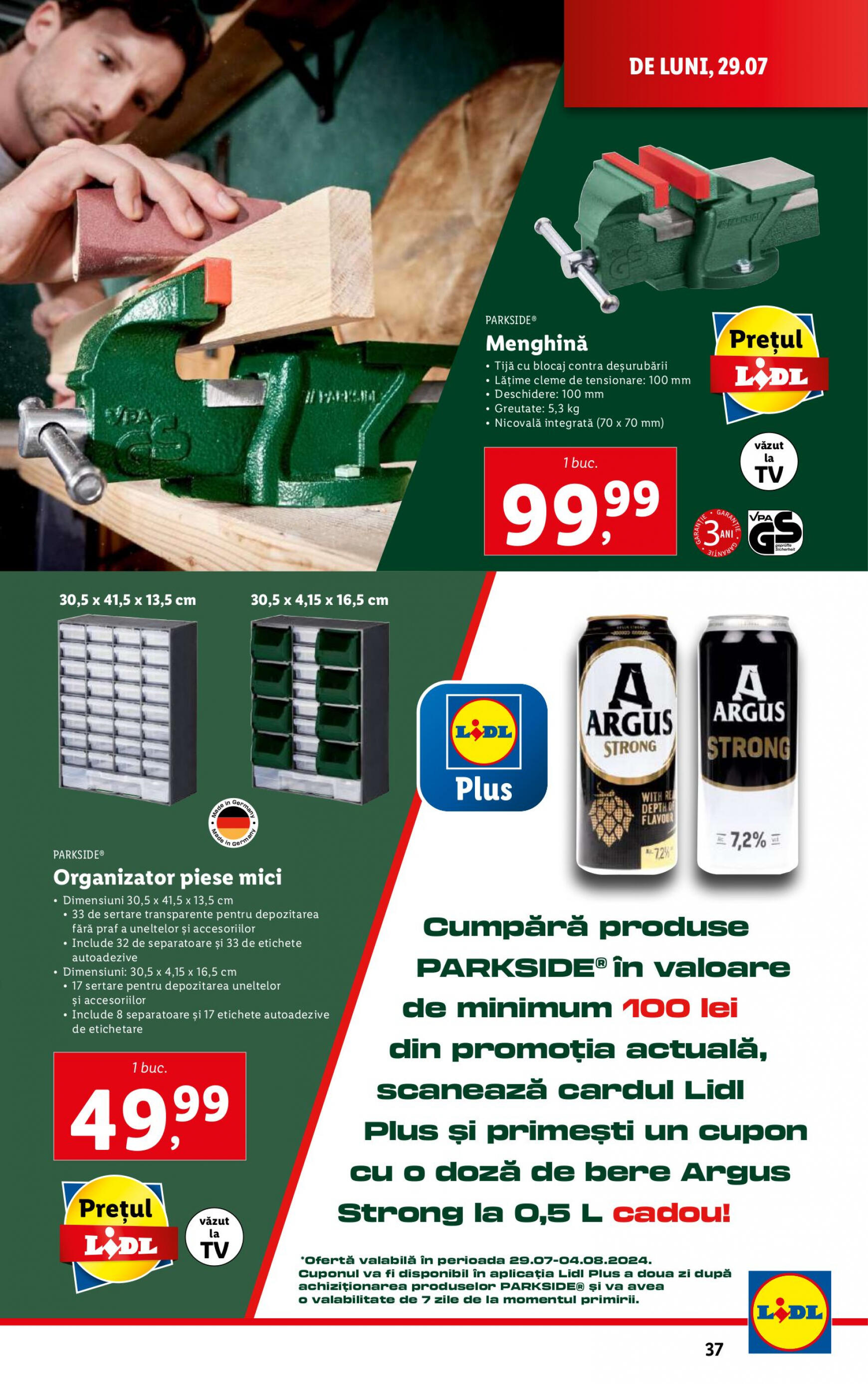 lidl - Catalog nou Lidl 29.07. - 04.08. - page: 37