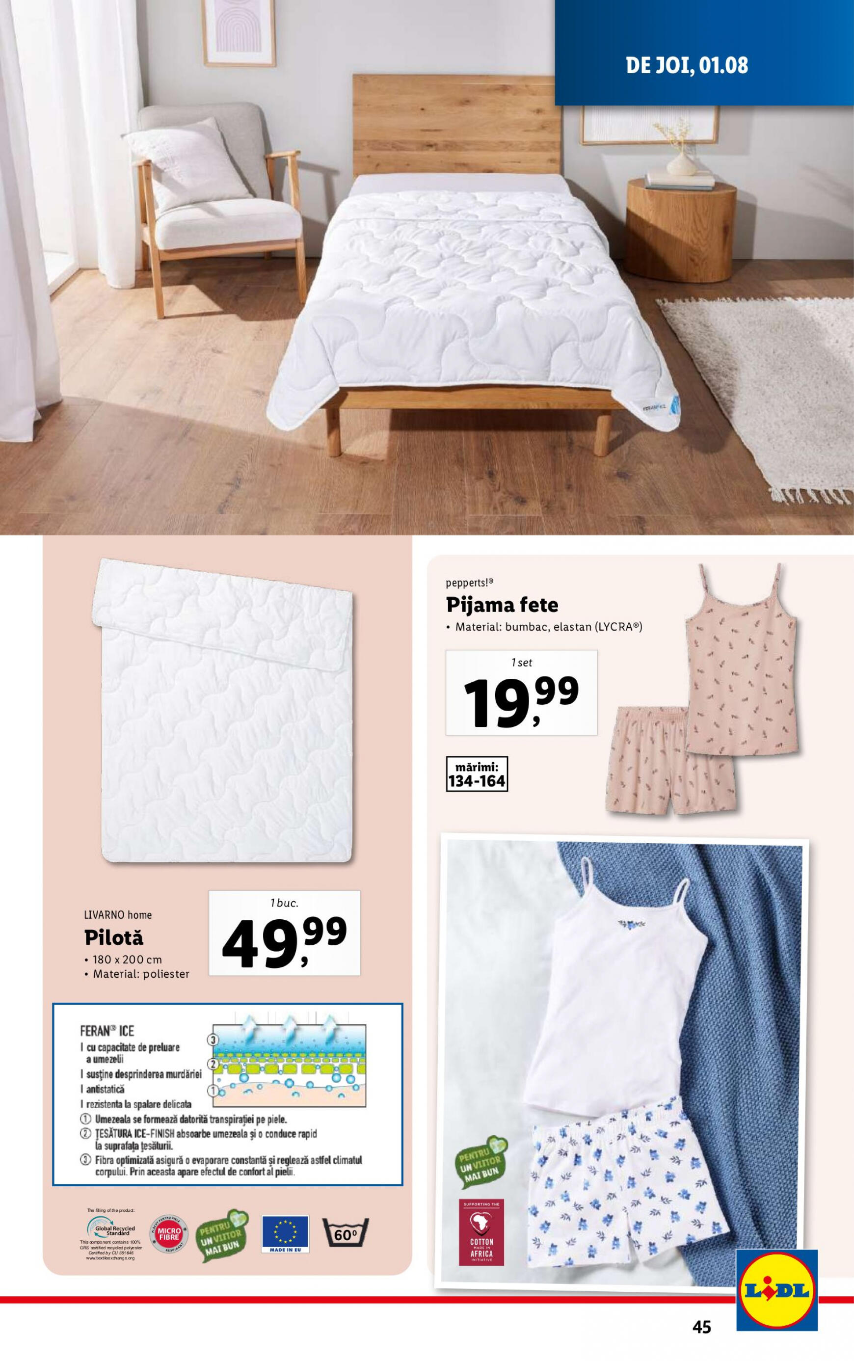 lidl - Catalog nou Lidl 29.07. - 04.08. - page: 45