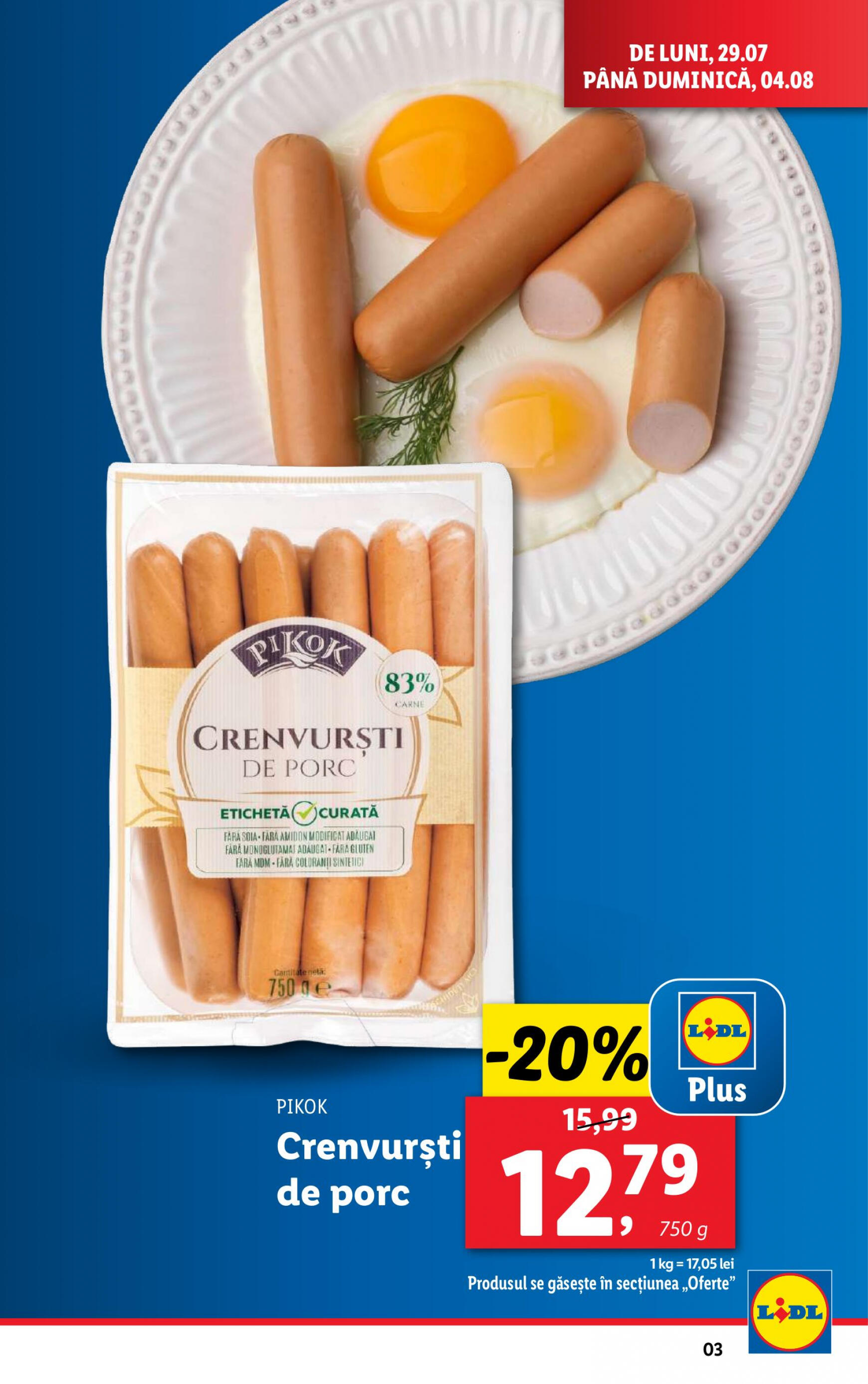 lidl - Catalog nou Lidl 29.07. - 04.08. - page: 3