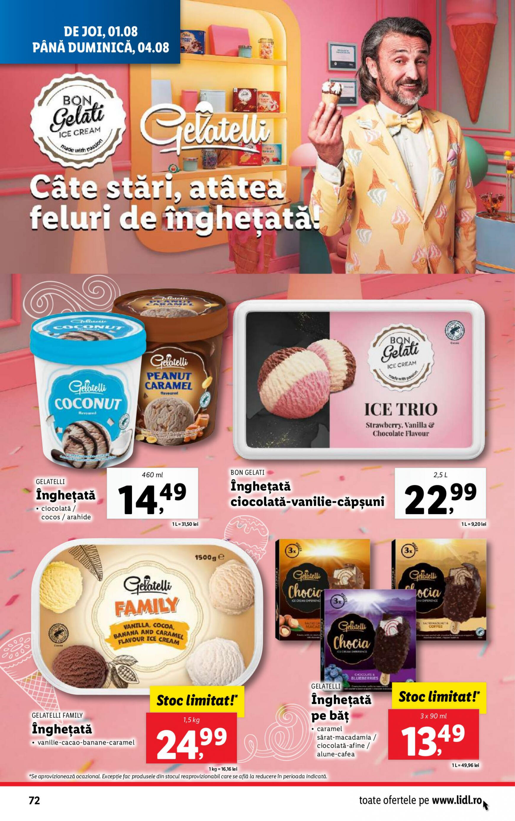 lidl - Catalog nou Lidl 29.07. - 04.08. - page: 72