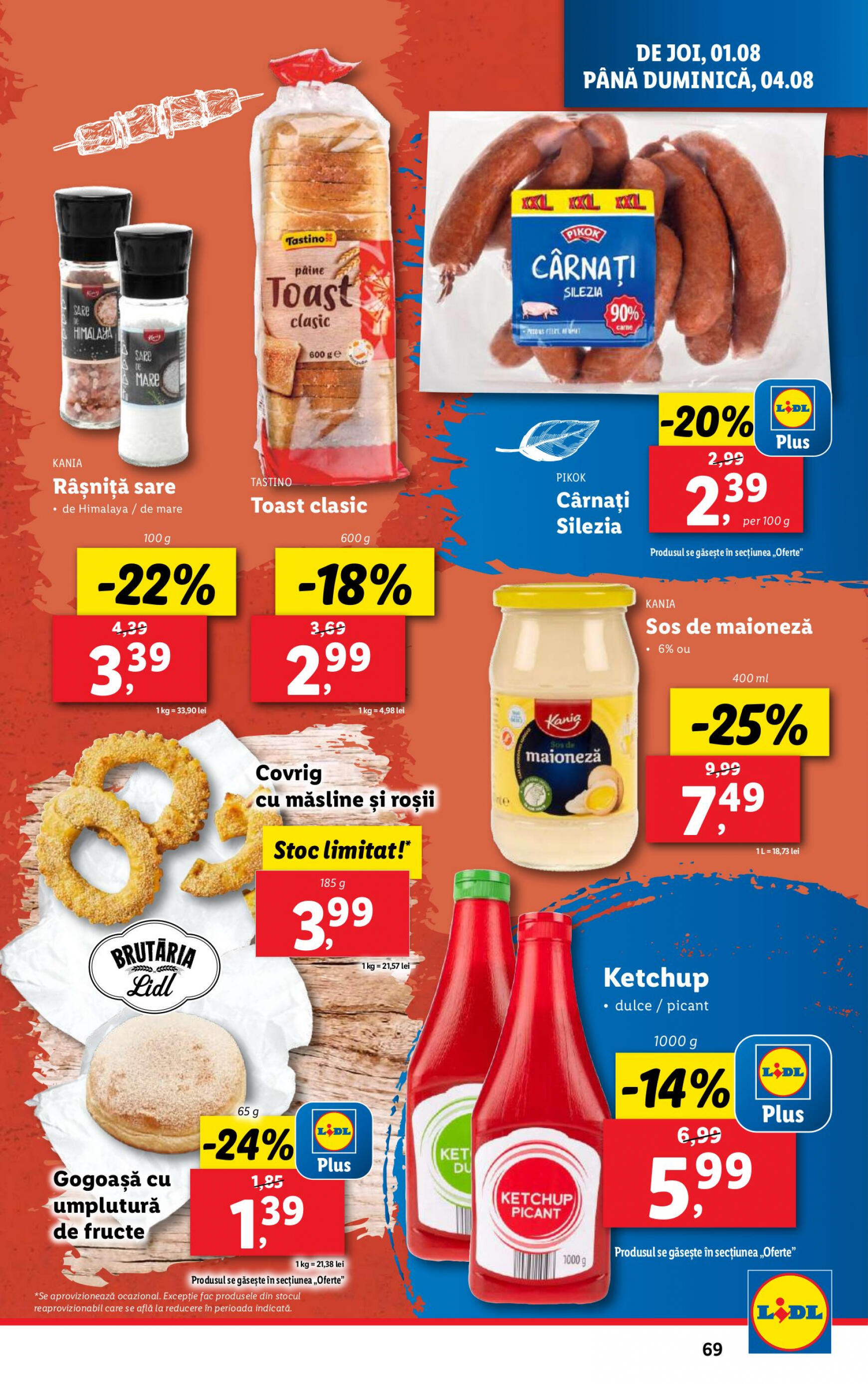 lidl - Catalog nou Lidl 29.07. - 04.08. - page: 69