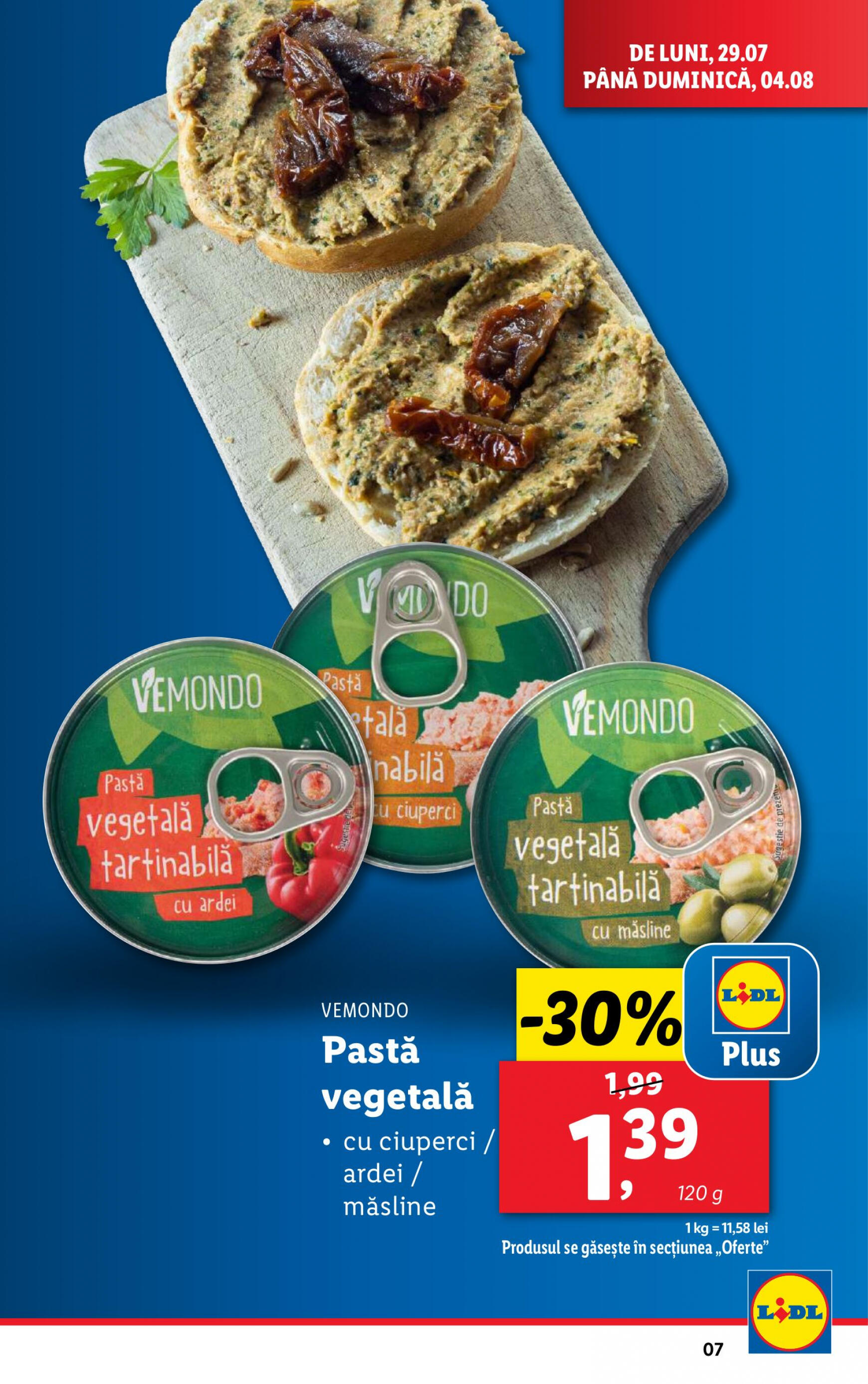 lidl - Catalog nou Lidl 29.07. - 04.08. - page: 7