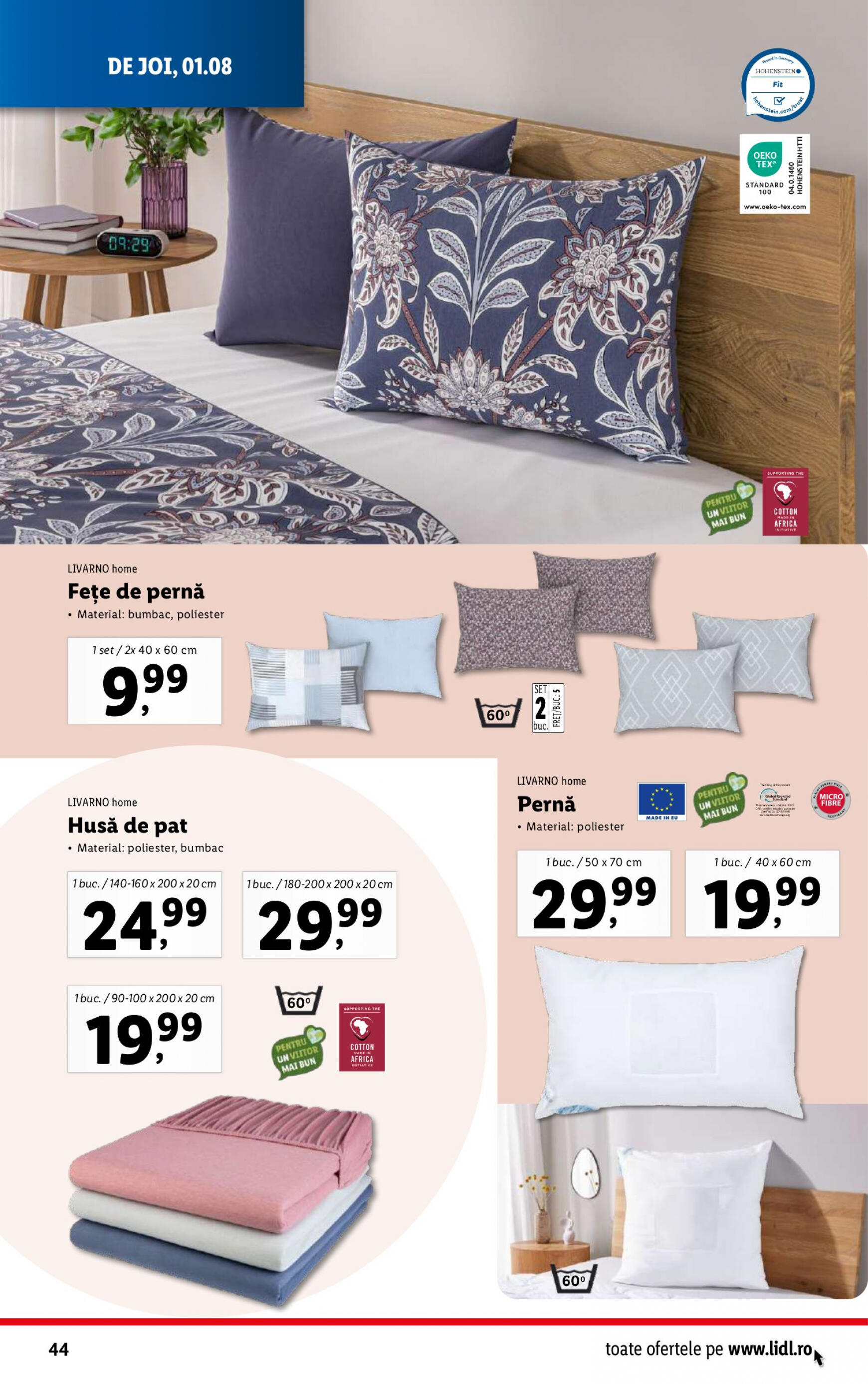 lidl - Catalog nou Lidl 29.07. - 04.08. - page: 44