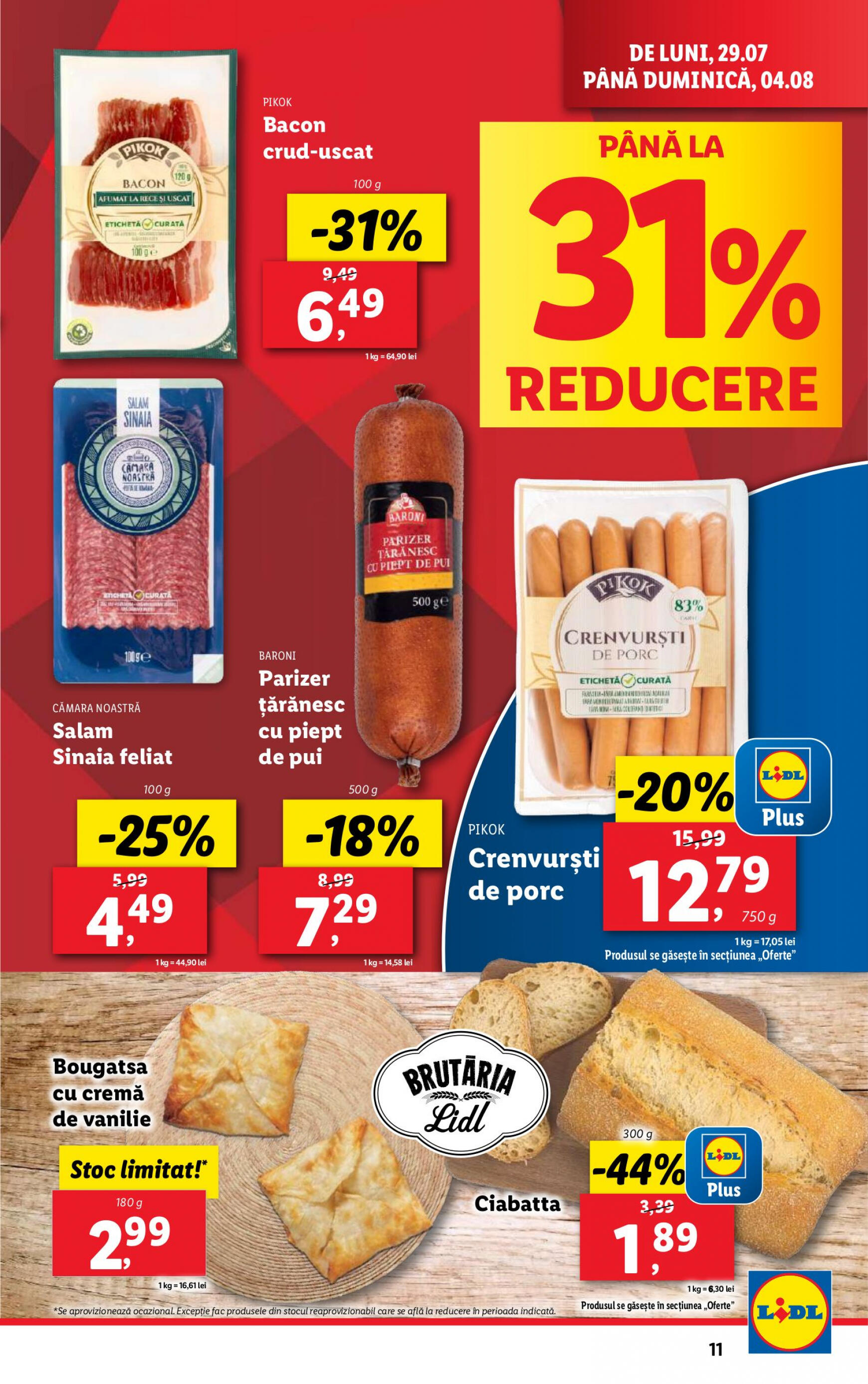 lidl - Catalog nou Lidl 29.07. - 04.08. - page: 11