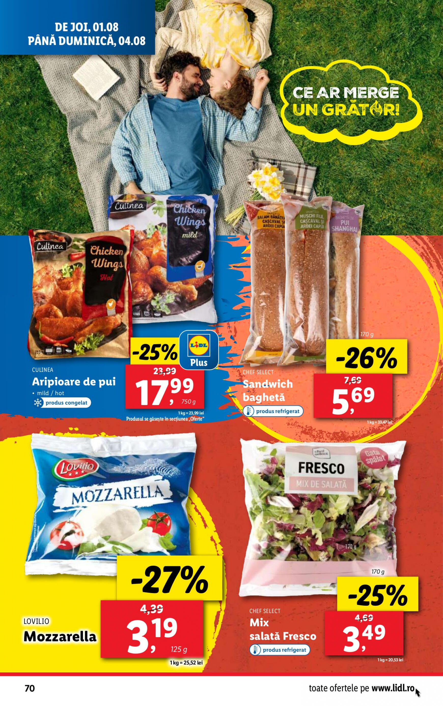 lidl - Catalog nou Lidl 29.07. - 04.08. - page: 70