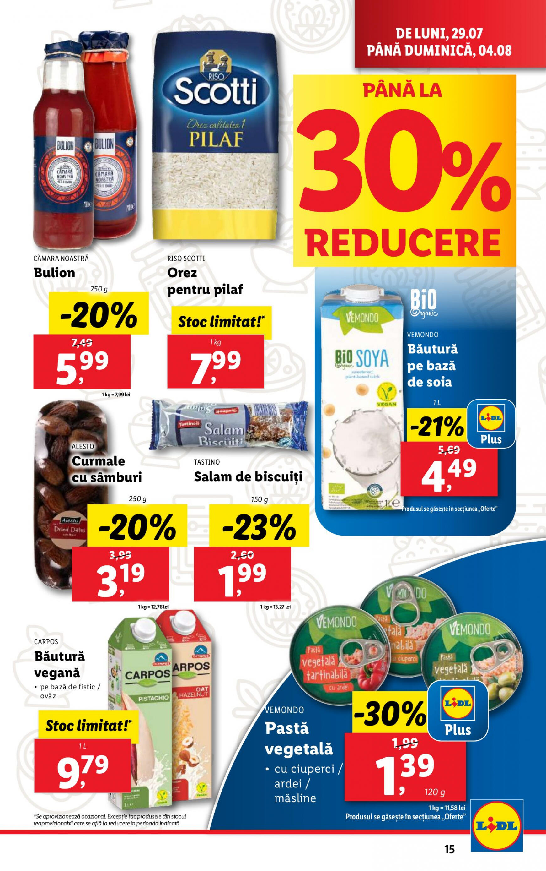 lidl - Catalog nou Lidl 29.07. - 04.08. - page: 15