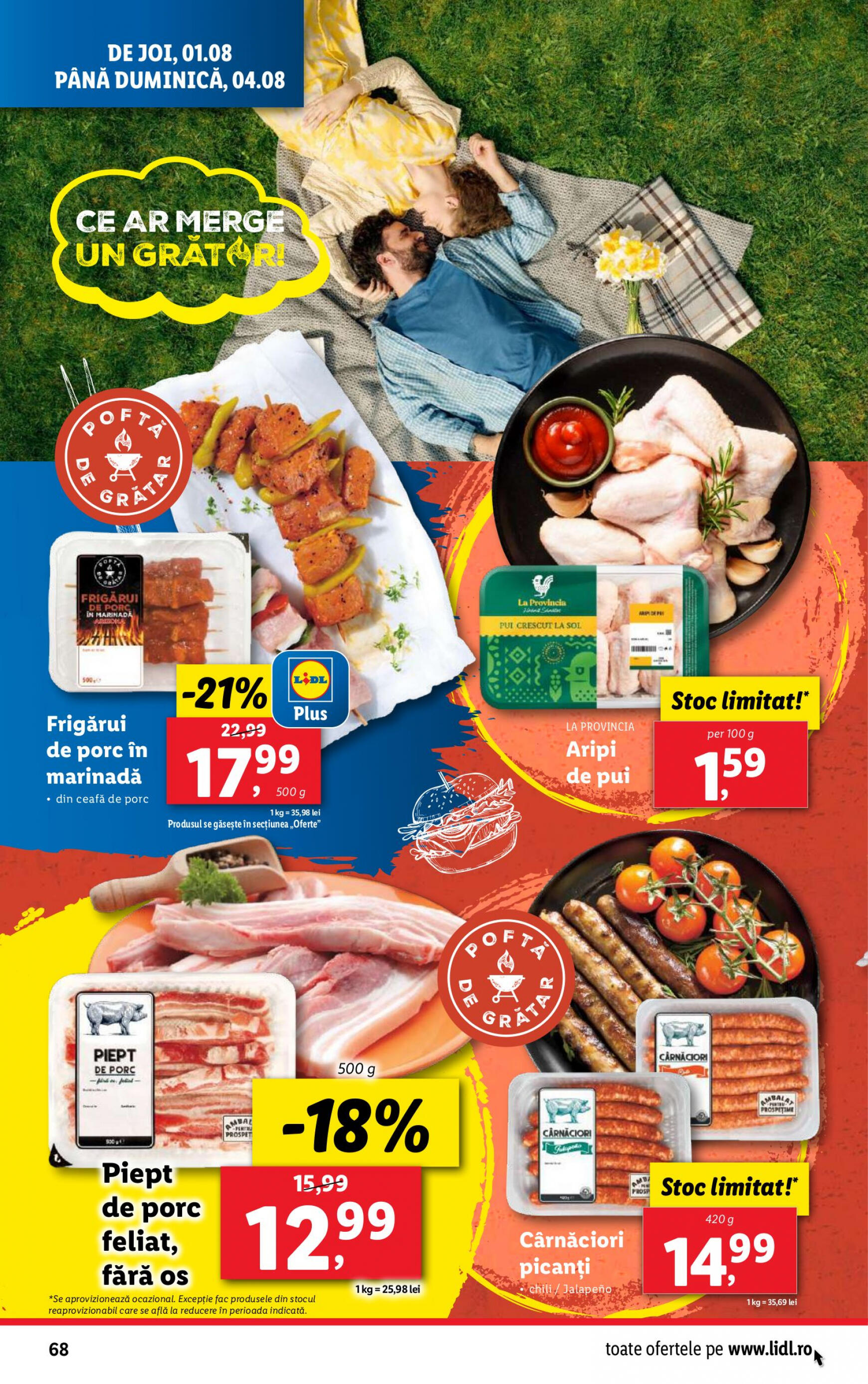 lidl - Catalog nou Lidl 29.07. - 04.08. - page: 68