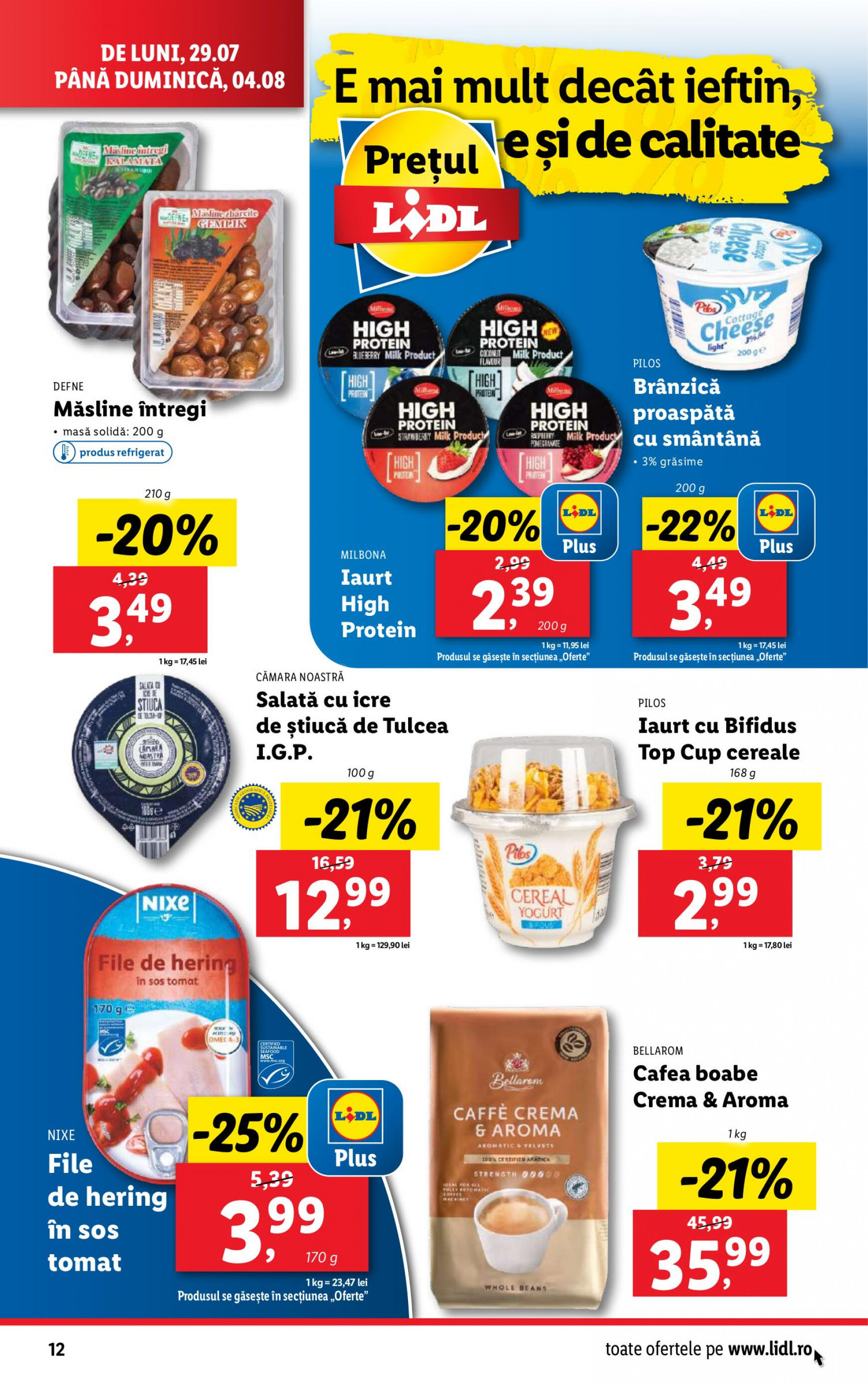 lidl - Catalog nou Lidl 29.07. - 04.08. - page: 12