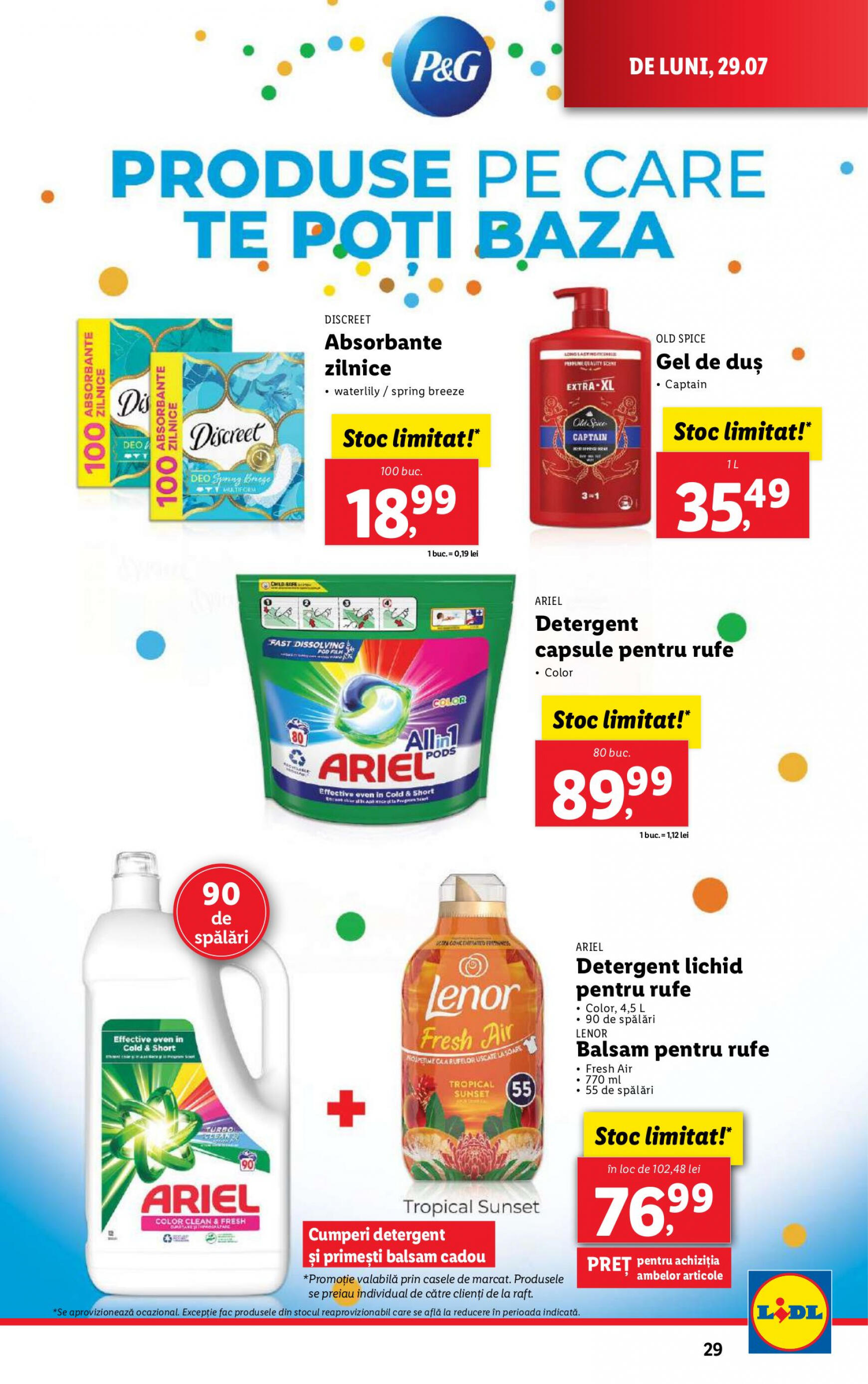 lidl - Catalog nou Lidl 29.07. - 04.08. - page: 29