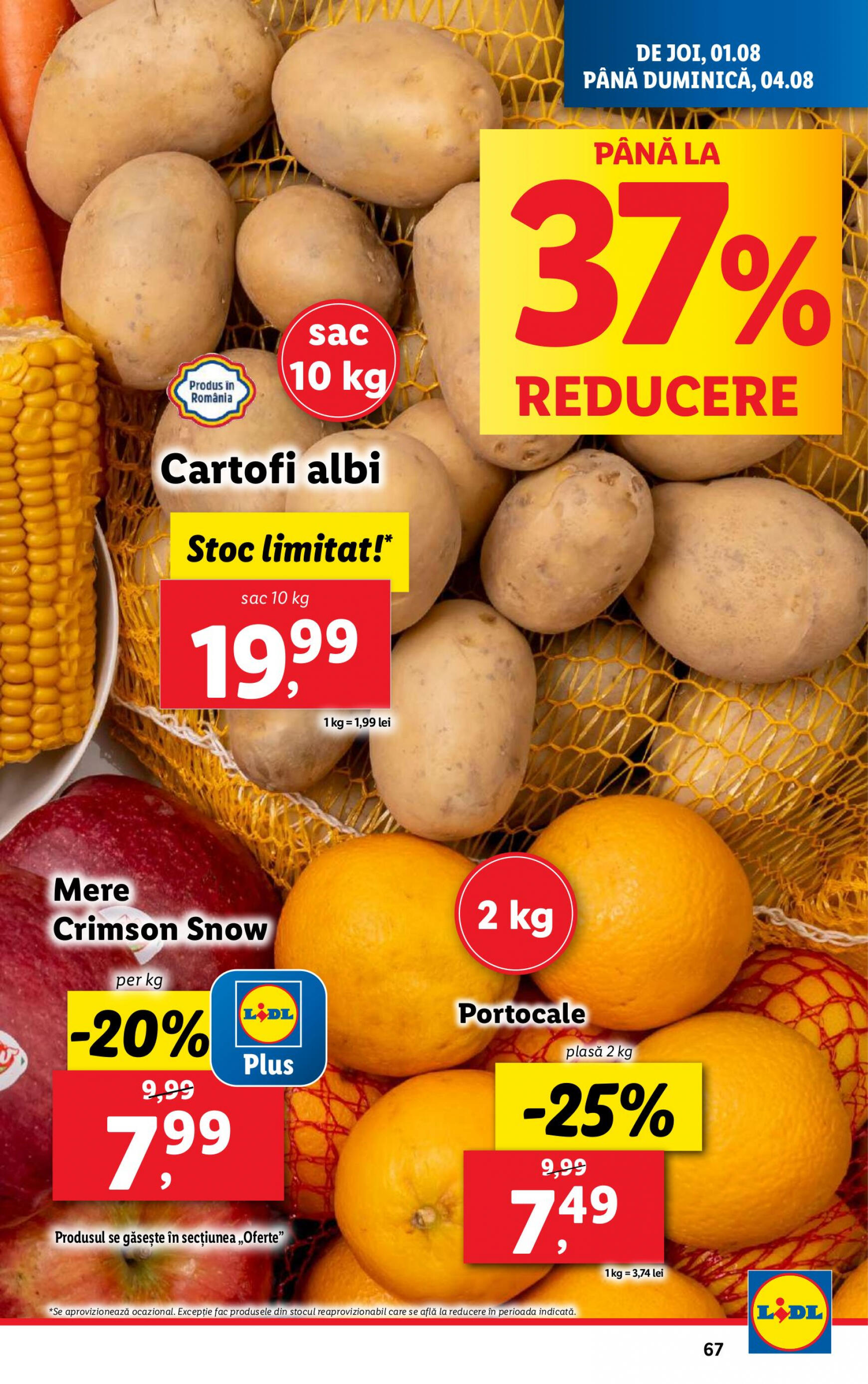 lidl - Catalog nou Lidl 29.07. - 04.08. - page: 67