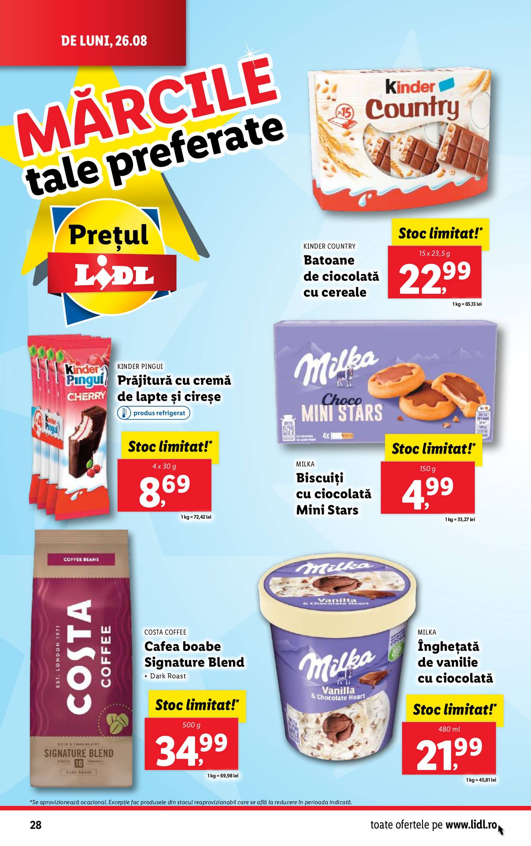 lidl - Catalog nou Lidl 26.08. - 01.09. - page: 28