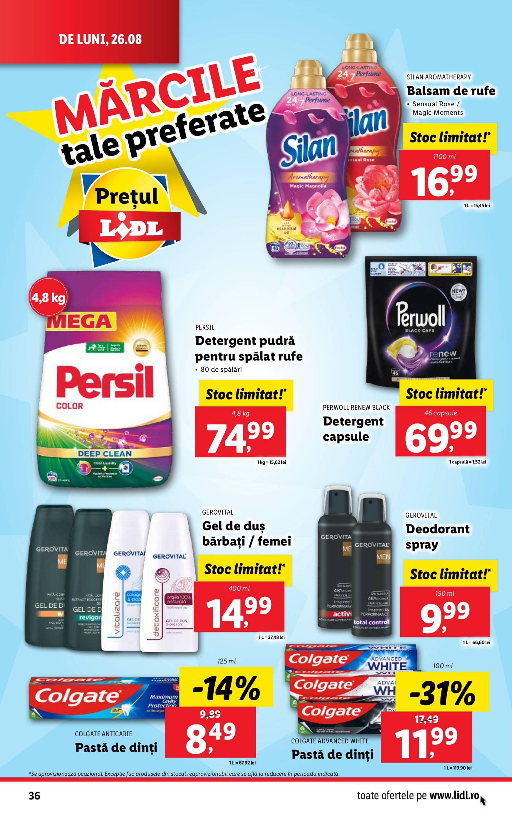 lidl - Catalog nou Lidl 26.08. - 01.09. - page: 36