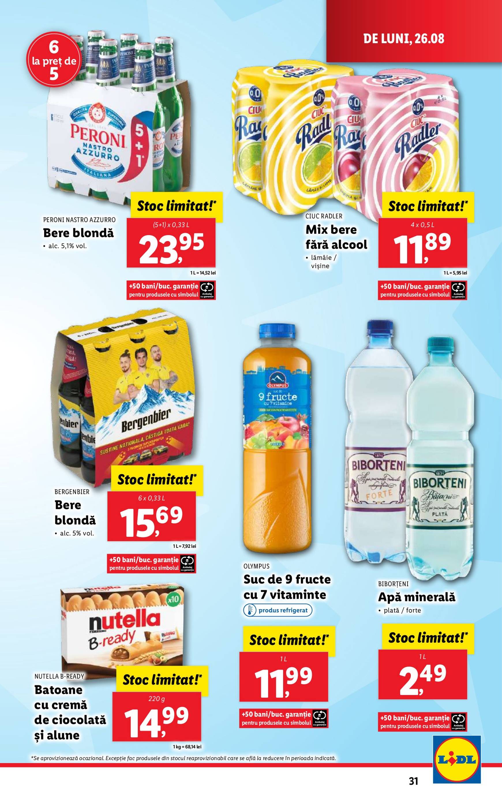 lidl - Catalog nou Lidl 26.08. - 01.09. - page: 31