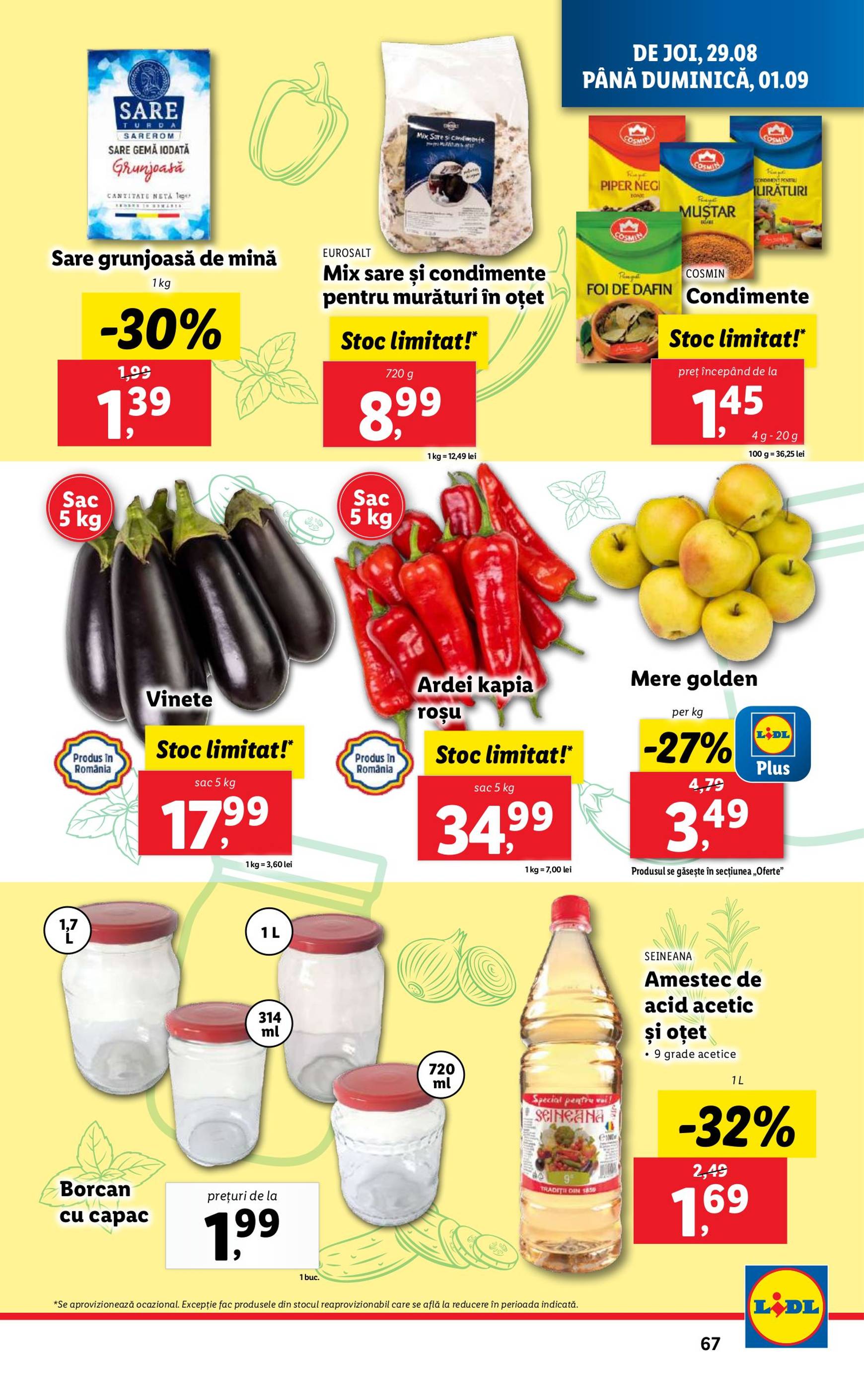 lidl - Catalog nou Lidl 26.08. - 01.09. - page: 67