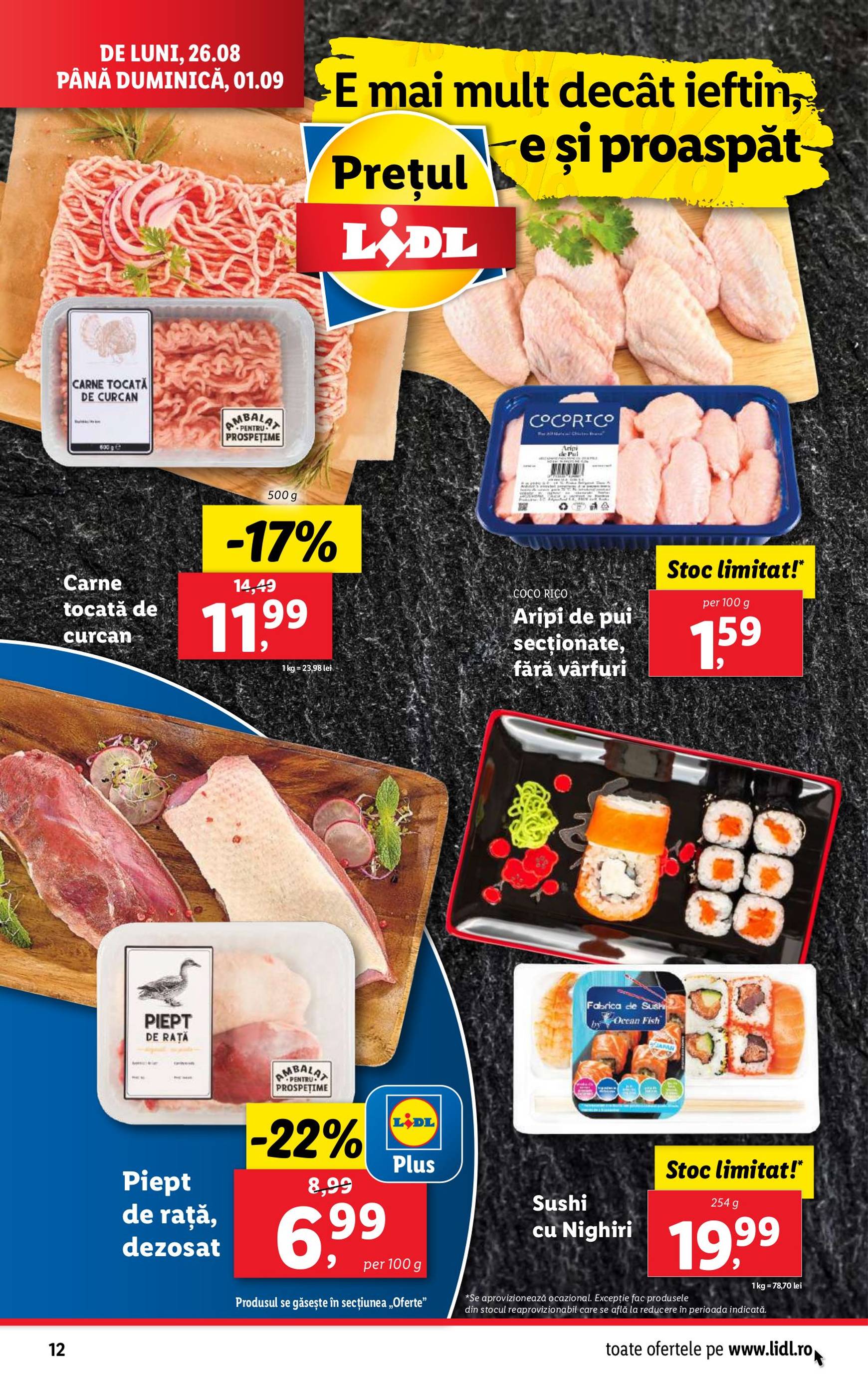 lidl - Catalog nou Lidl 26.08. - 01.09. - page: 12