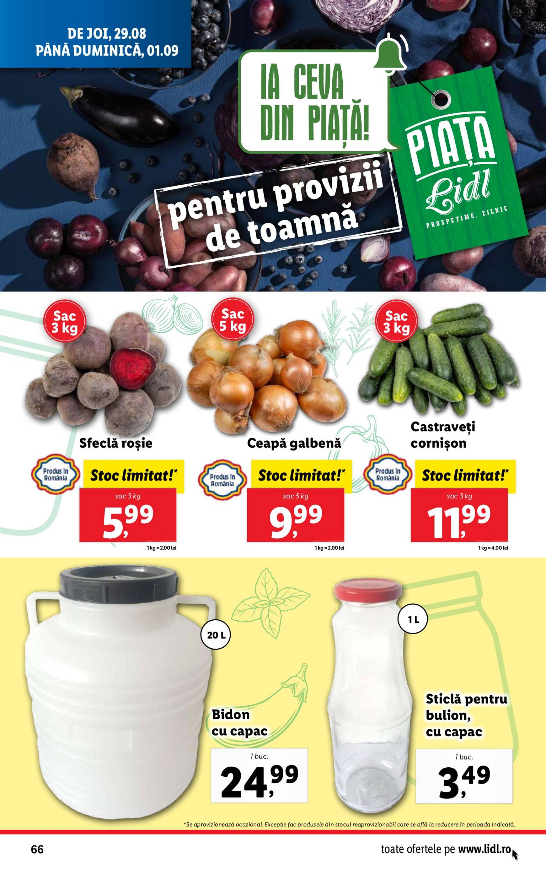 lidl - Catalog nou Lidl 26.08. - 01.09. - page: 66