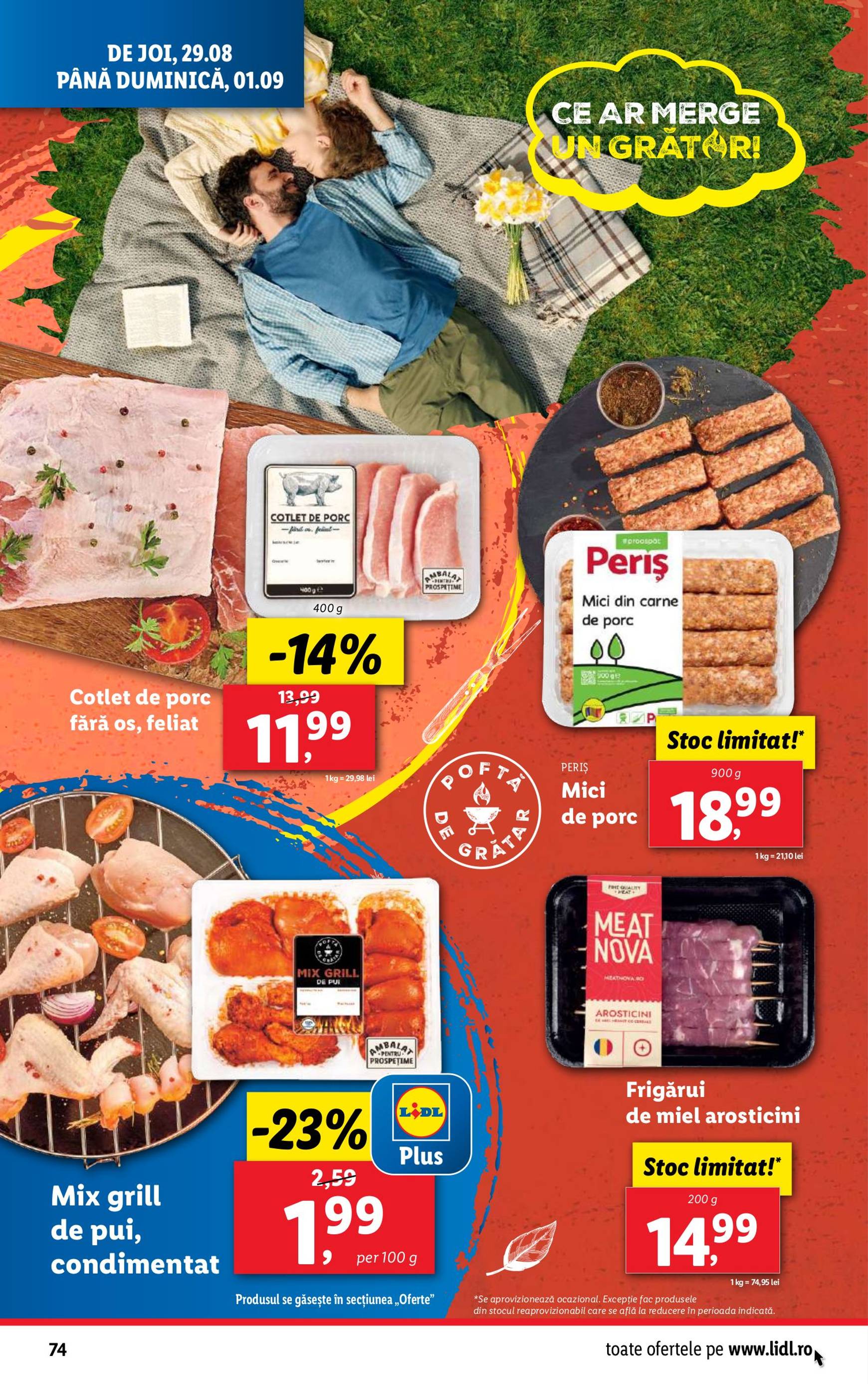 lidl - Catalog nou Lidl 26.08. - 01.09. - page: 74