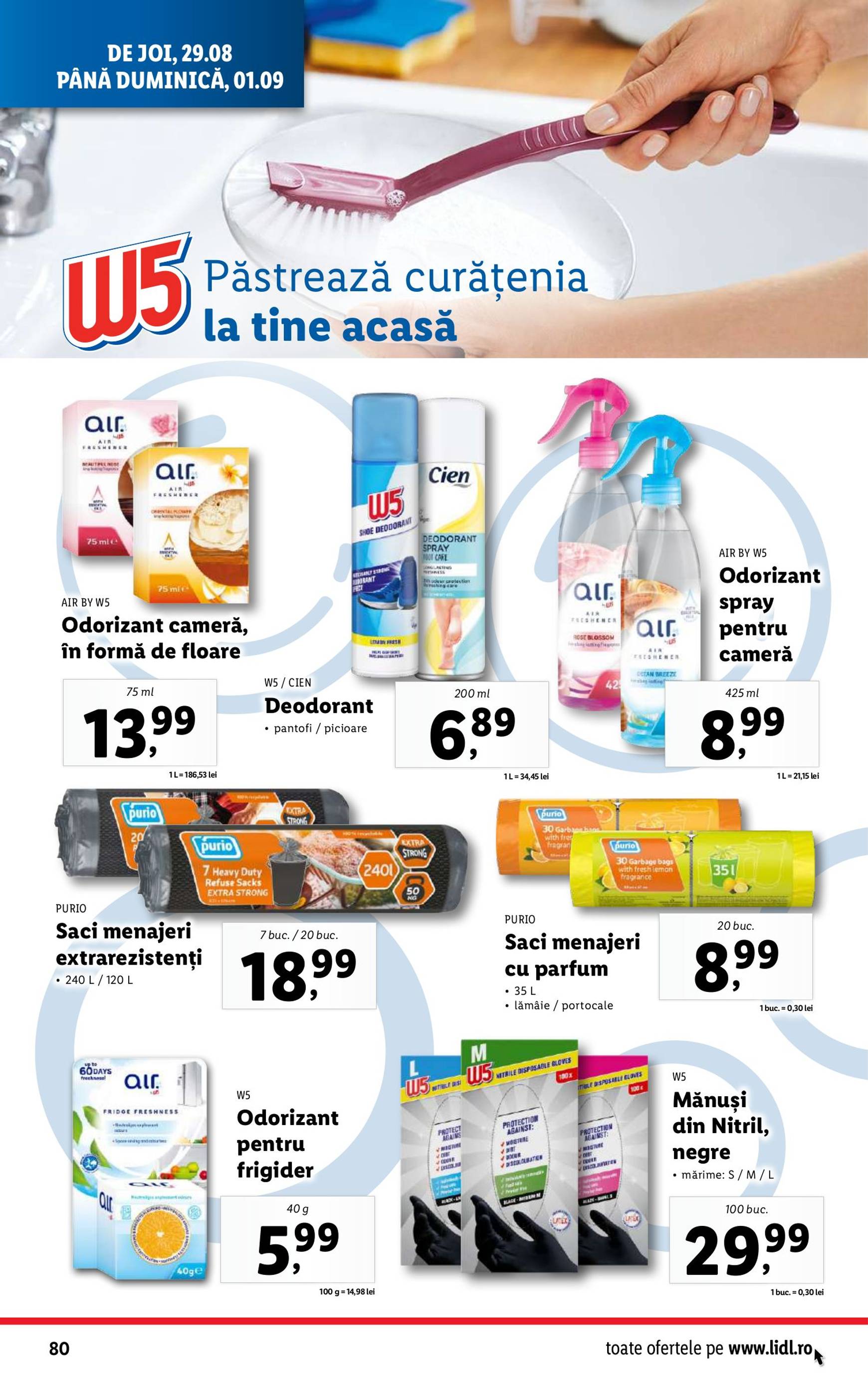 lidl - Catalog nou Lidl 26.08. - 01.09. - page: 80