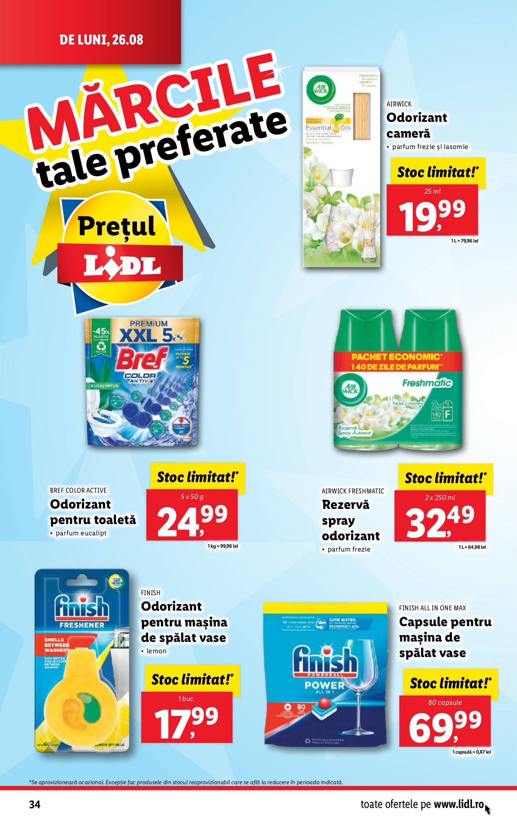 lidl - Catalog nou Lidl 26.08. - 01.09. - page: 34