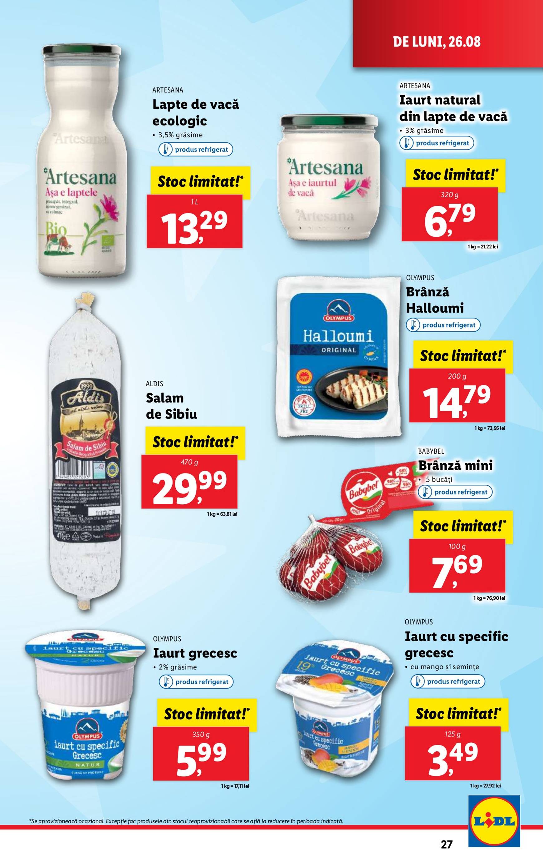 lidl - Catalog nou Lidl 26.08. - 01.09. - page: 27