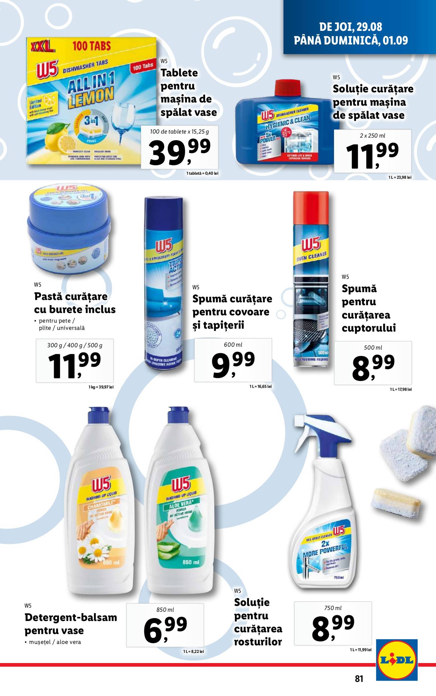 lidl - Catalog nou Lidl 26.08. - 01.09. - page: 81