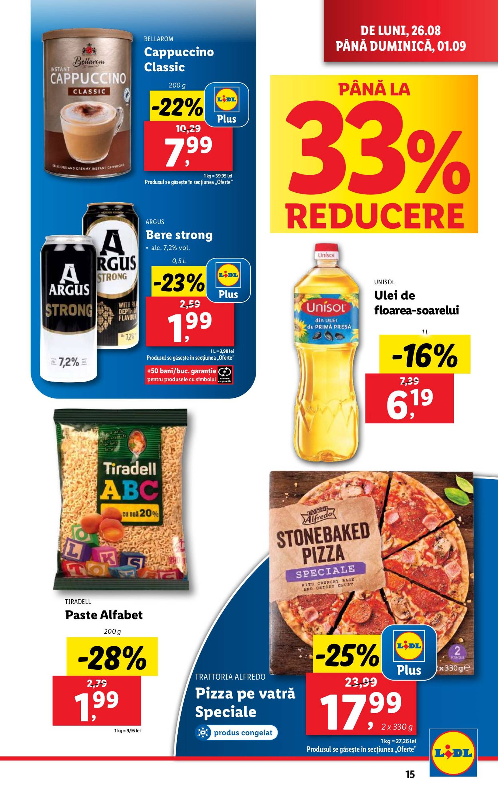 lidl - Catalog nou Lidl 26.08. - 01.09. - page: 15