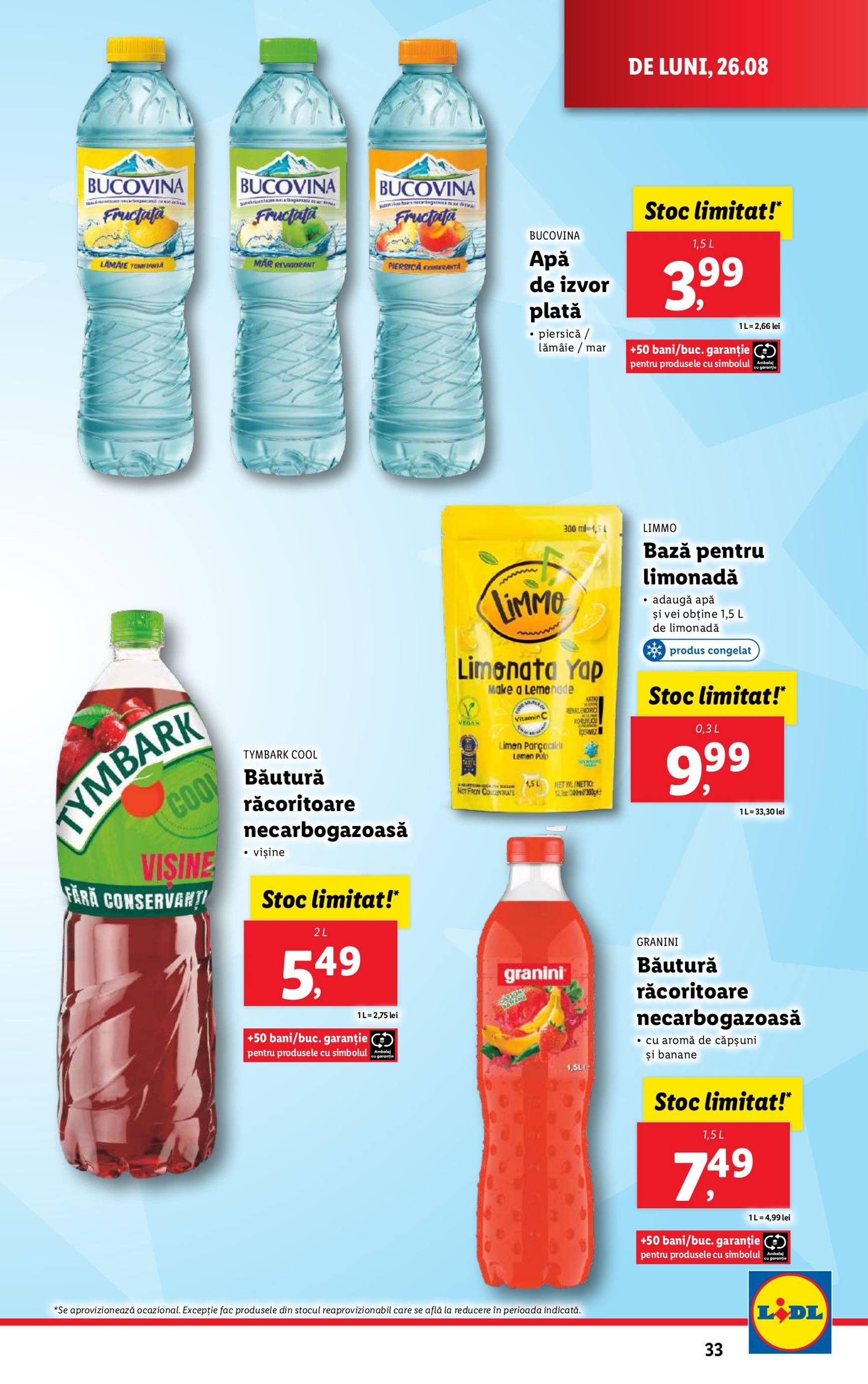 lidl - Catalog nou Lidl 26.08. - 01.09. - page: 33