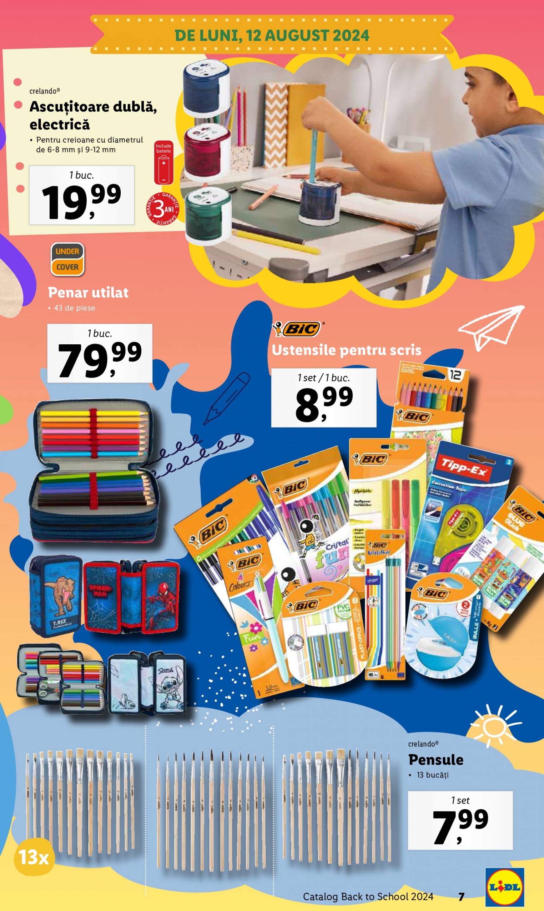 lidl - Catalog nou Lidl 12.08. - 01.09. - page: 7