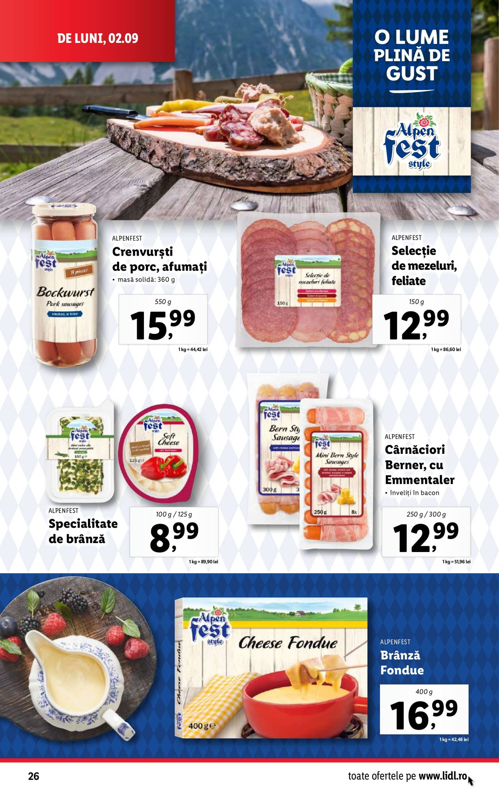 lidl - Catalog nou Lidl 02.09. - 08.09. - page: 26