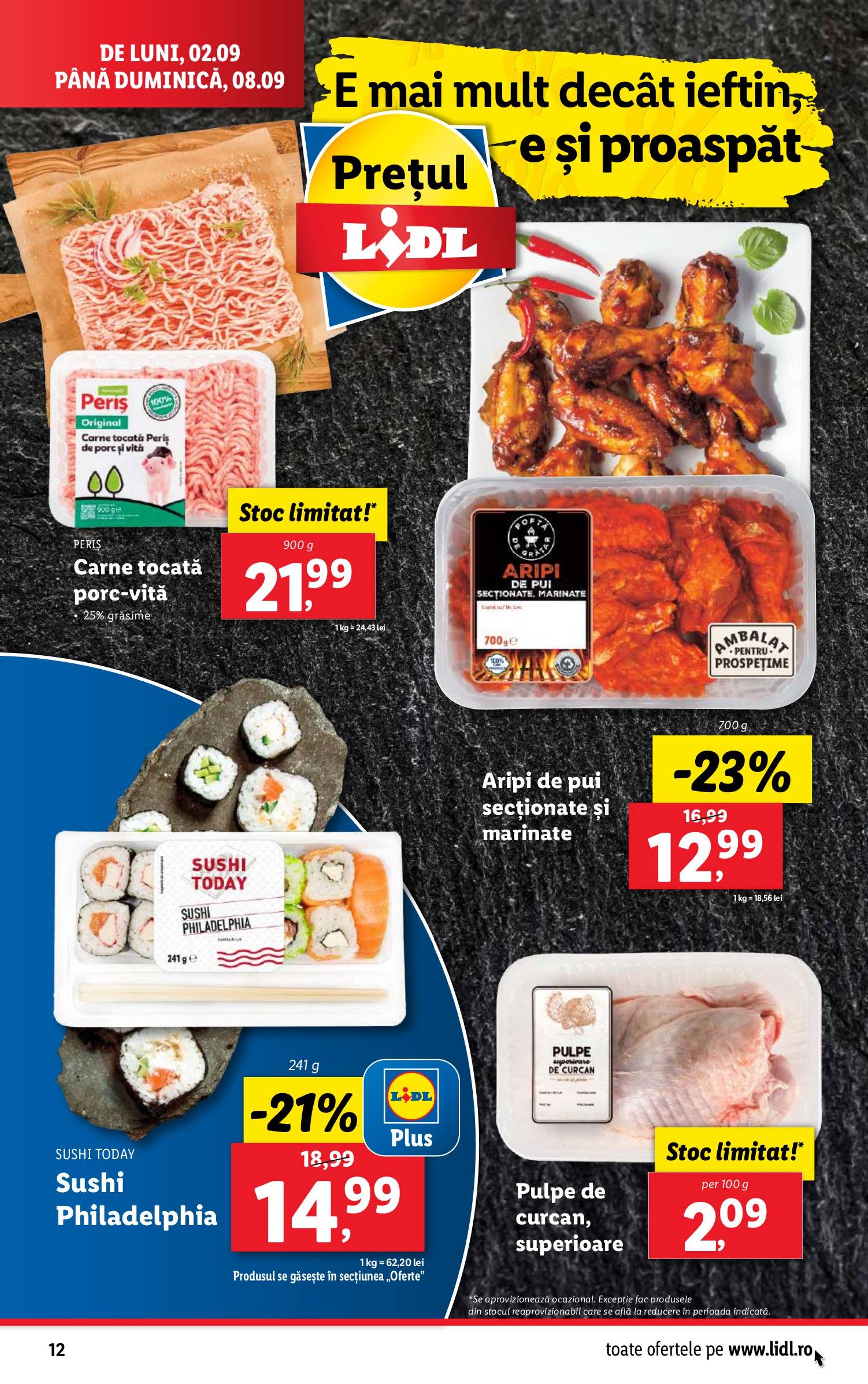 lidl - Catalog nou Lidl 02.09. - 08.09. - page: 12