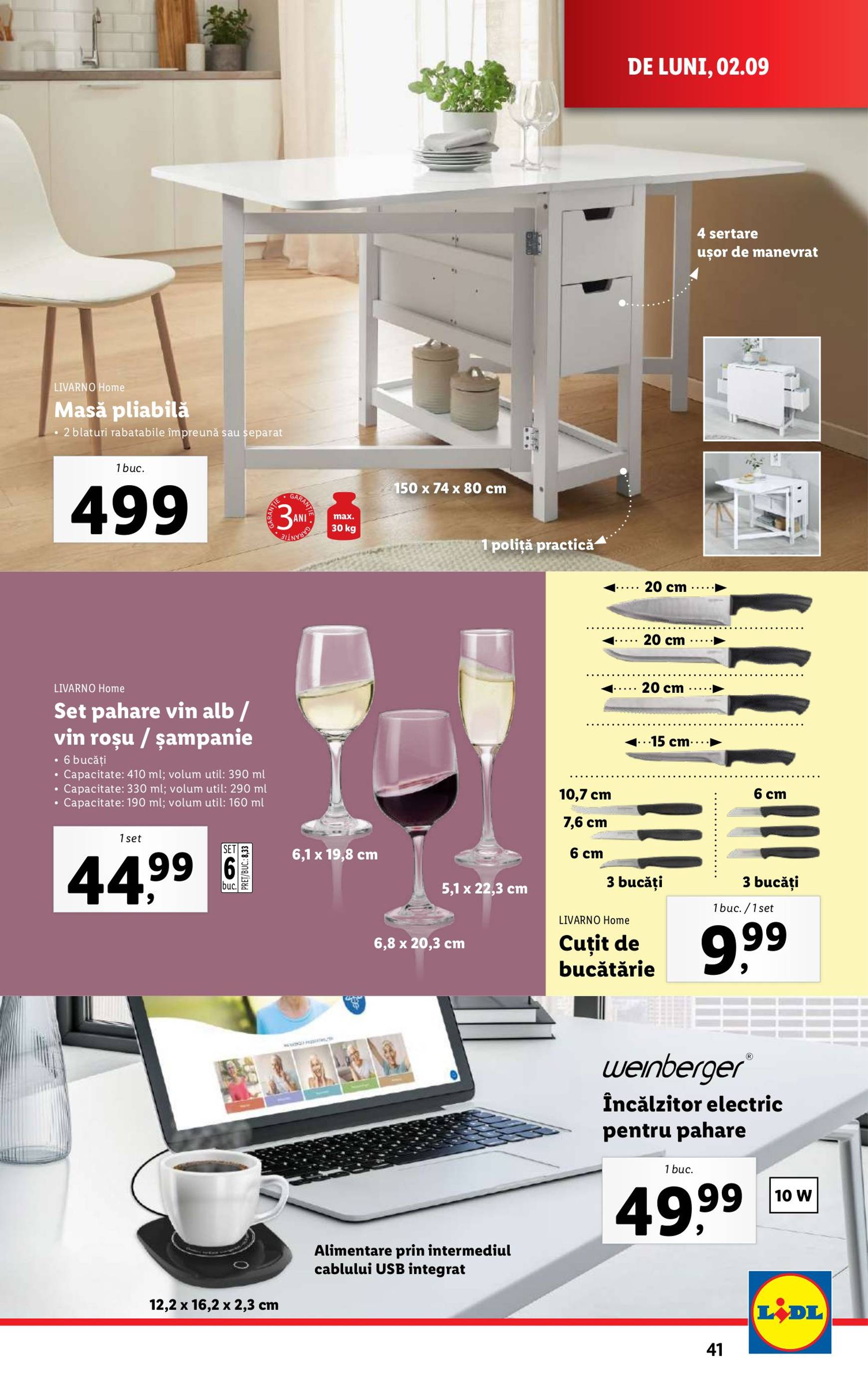 lidl - Catalog nou Lidl 02.09. - 08.09. - page: 41