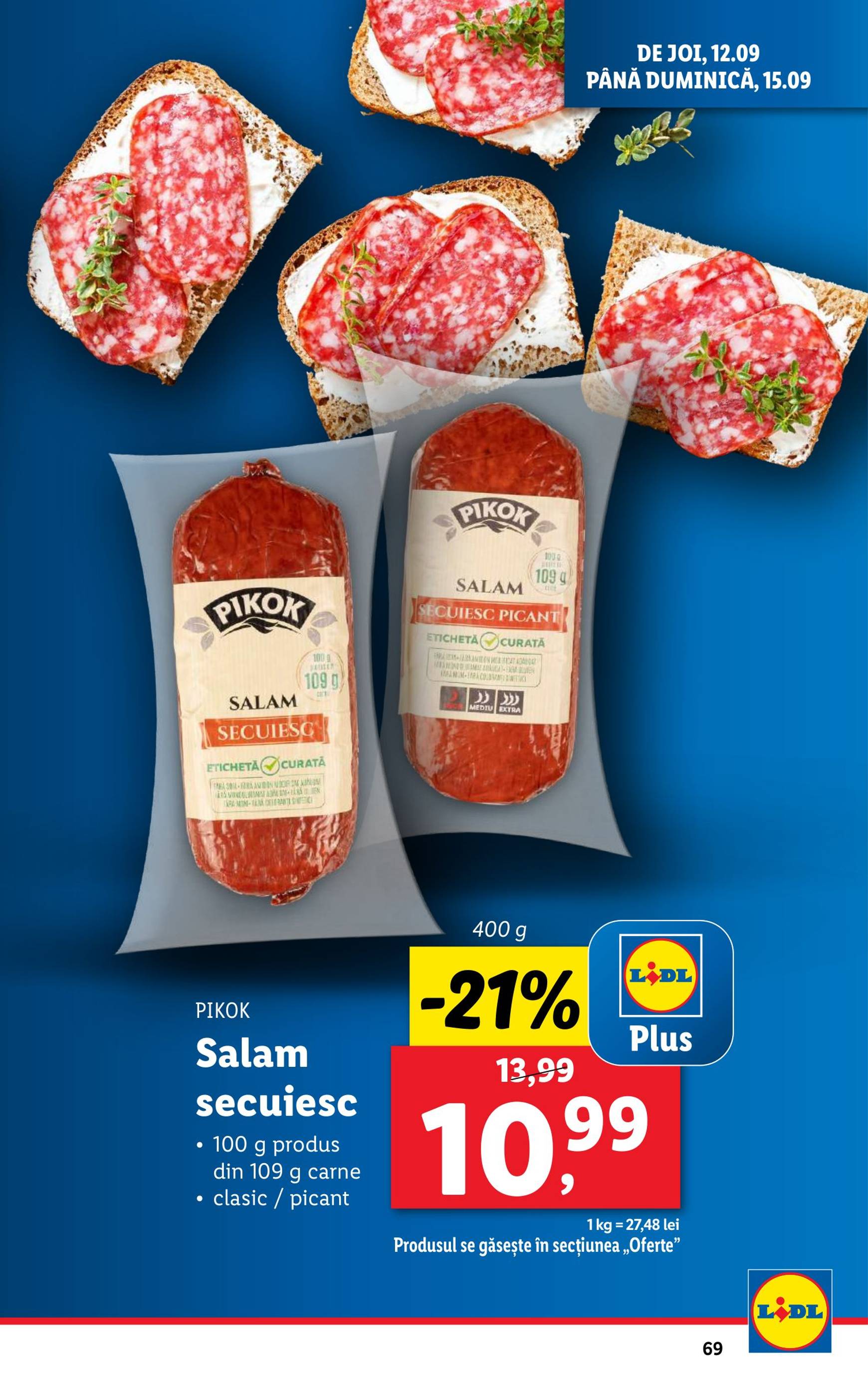 lidl - Catalog nou Lidl 09.09. - 15.09. - page: 69