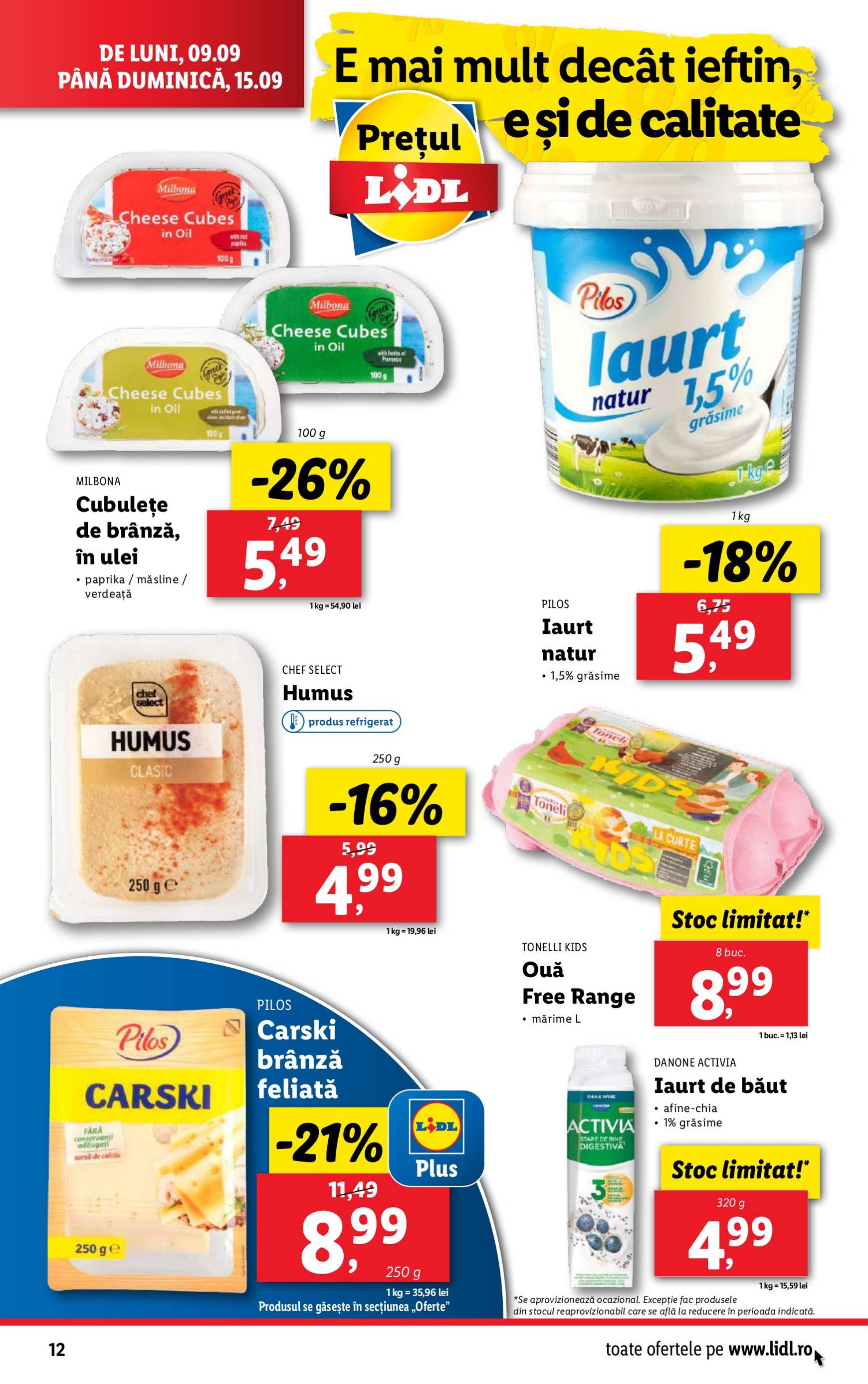 lidl - Catalog nou Lidl 09.09. - 15.09. - page: 12