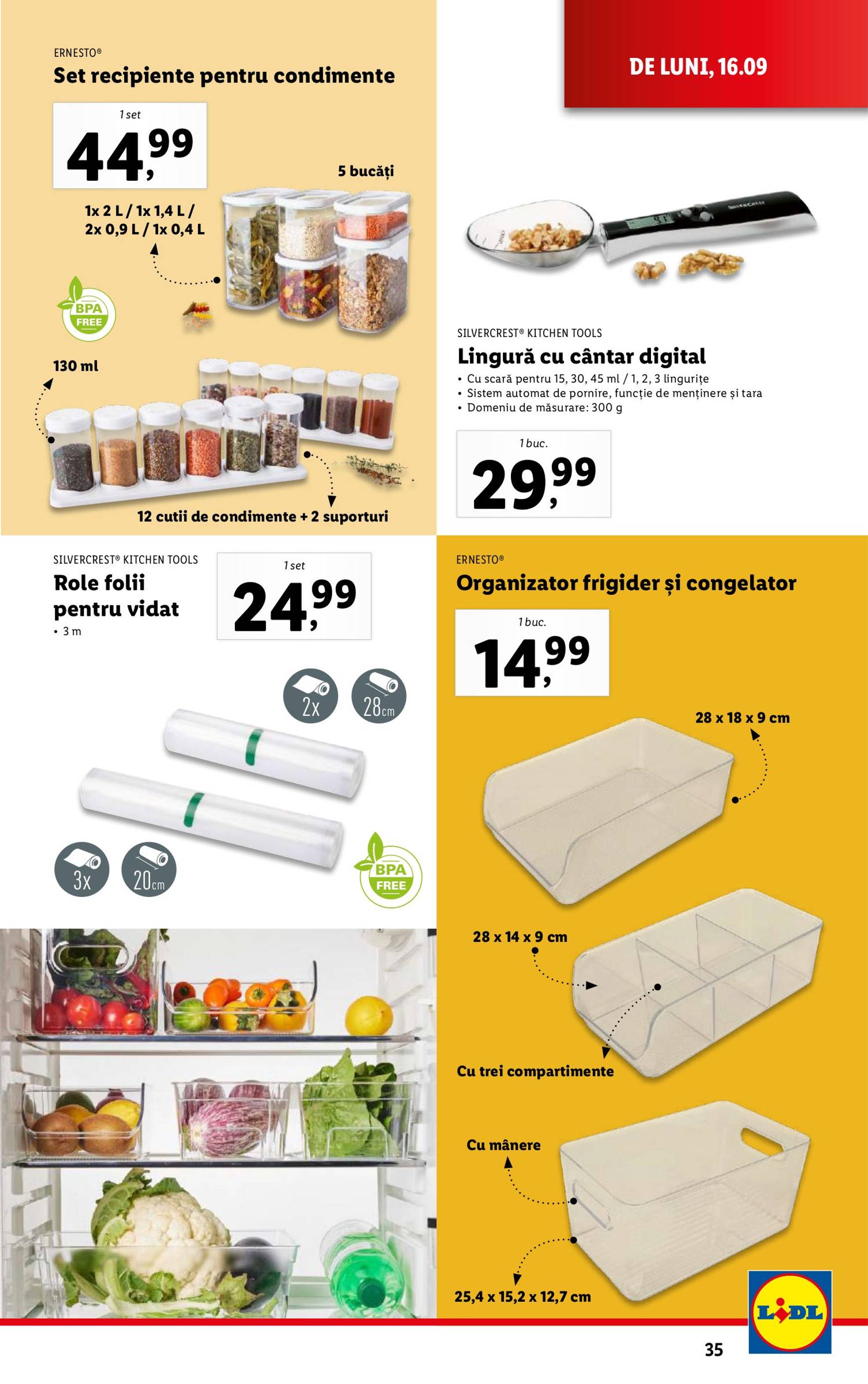 lidl - Catalog nou Lidl 16.09. - 22.09. - page: 35