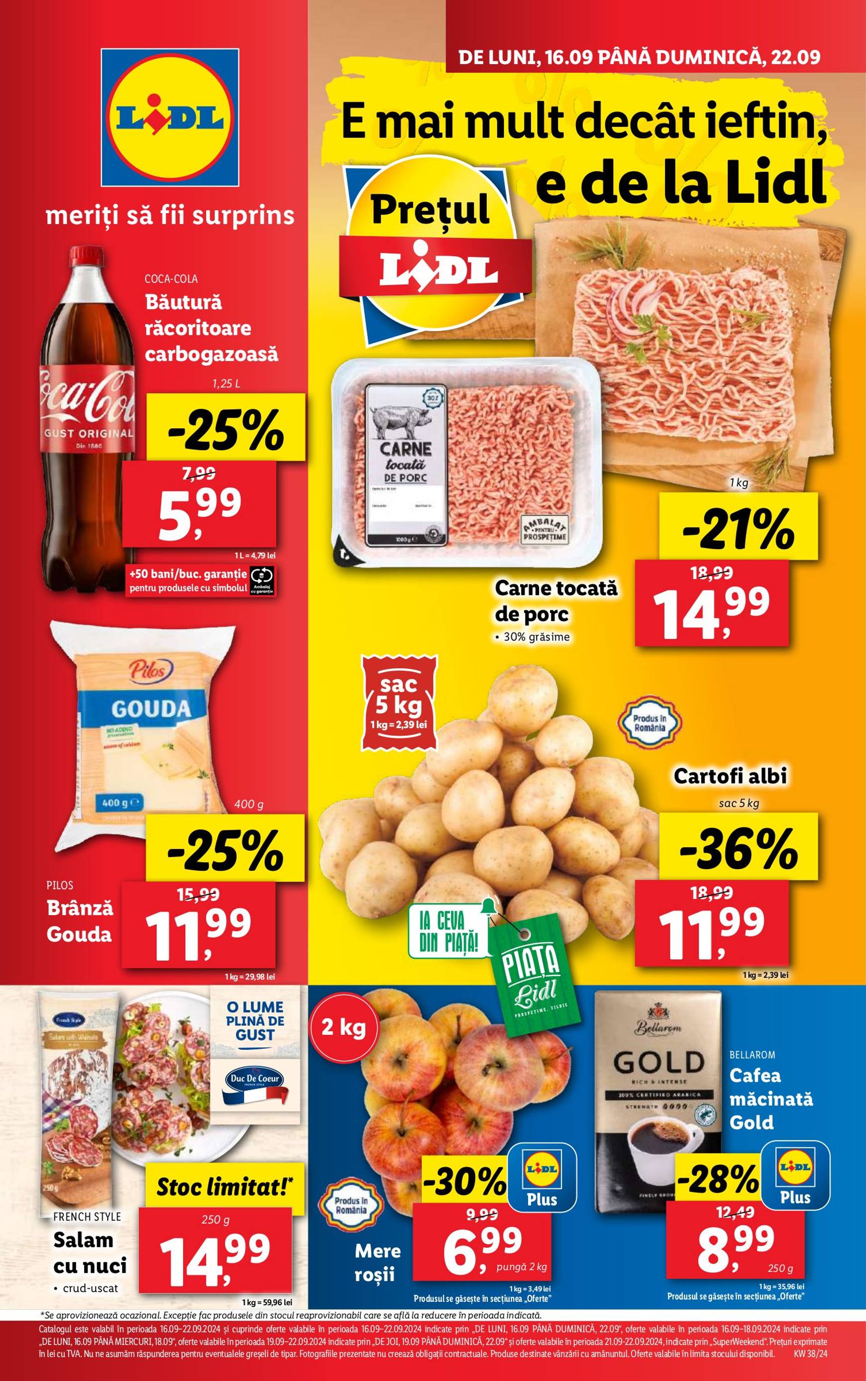 lidl - Catalog nou Lidl 16.09. - 22.09.